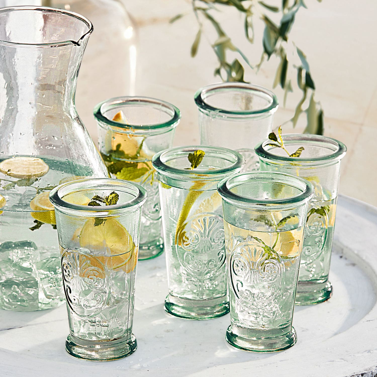 Lot de 6 verres Giordano