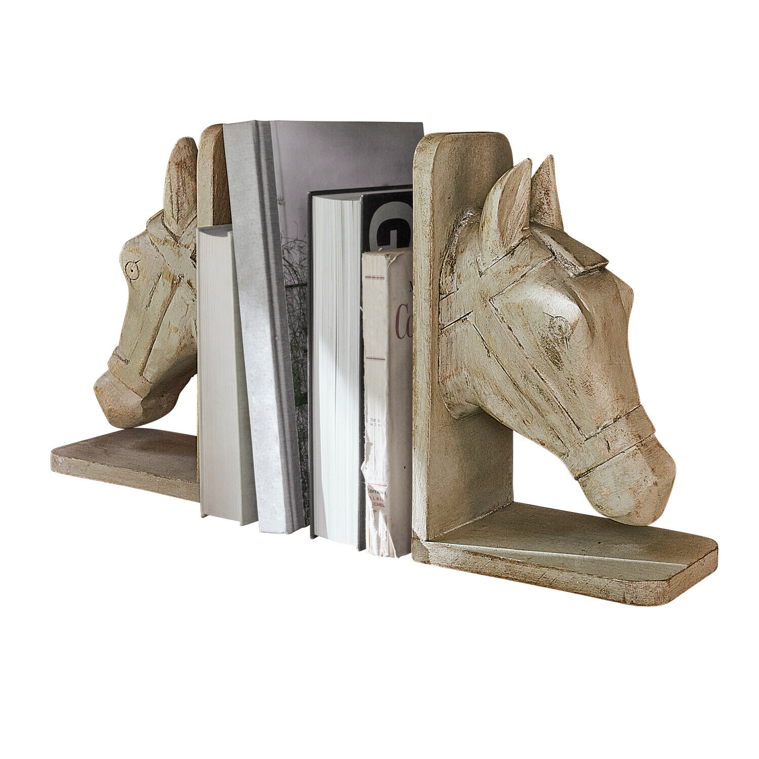 Lot de 2 serre-livres Caravena