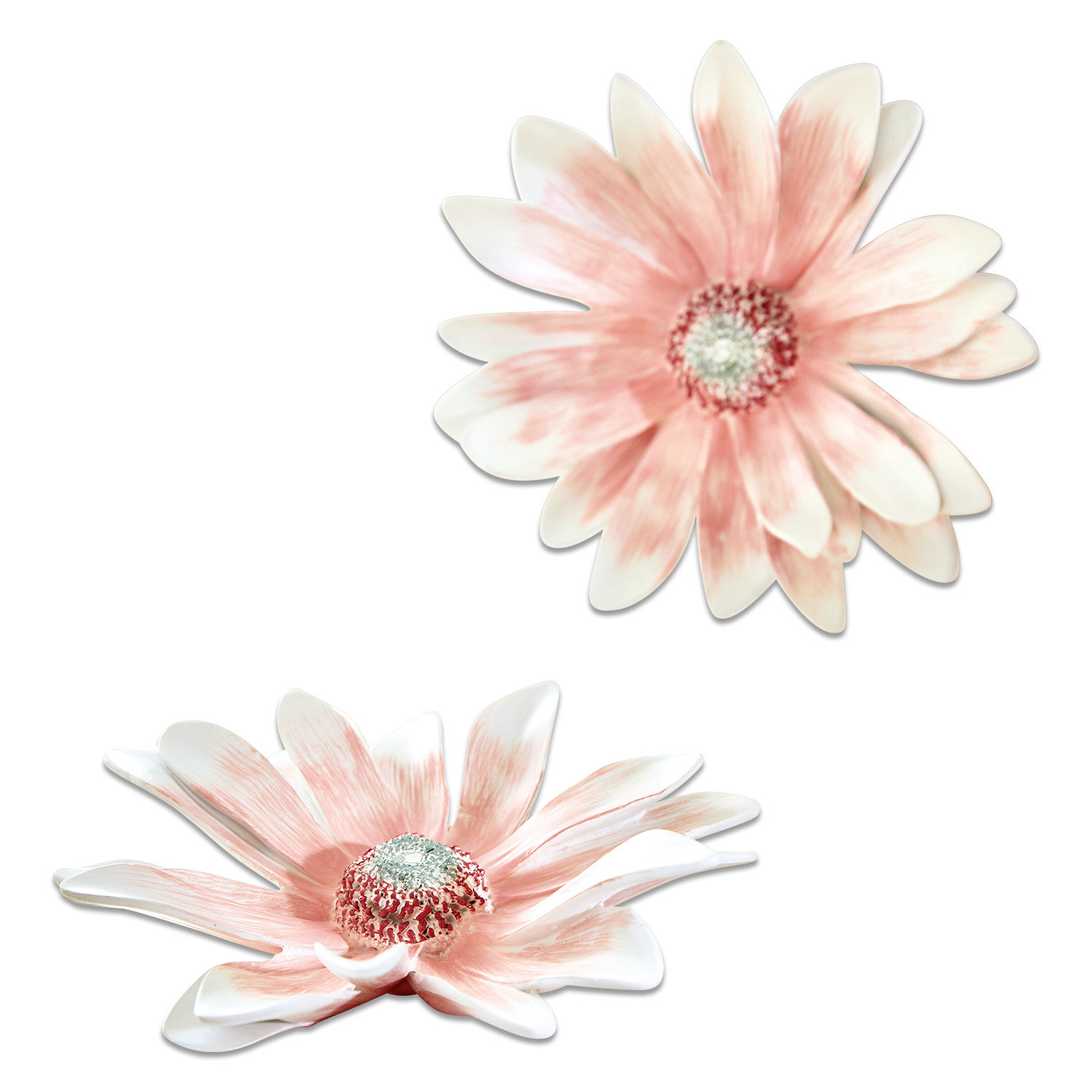 Lot de 2 fleurs décoratives Lisieux