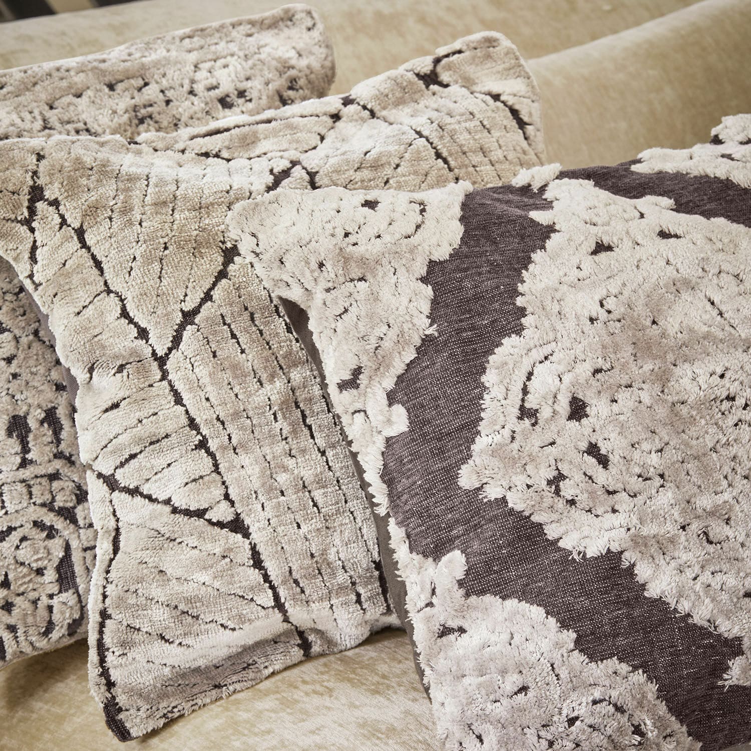 Lot de 4 housses de coussins Plaisancière
