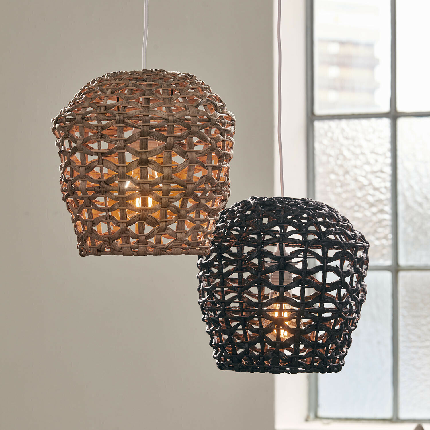 Lot de 2 abat-jour Orsenda
