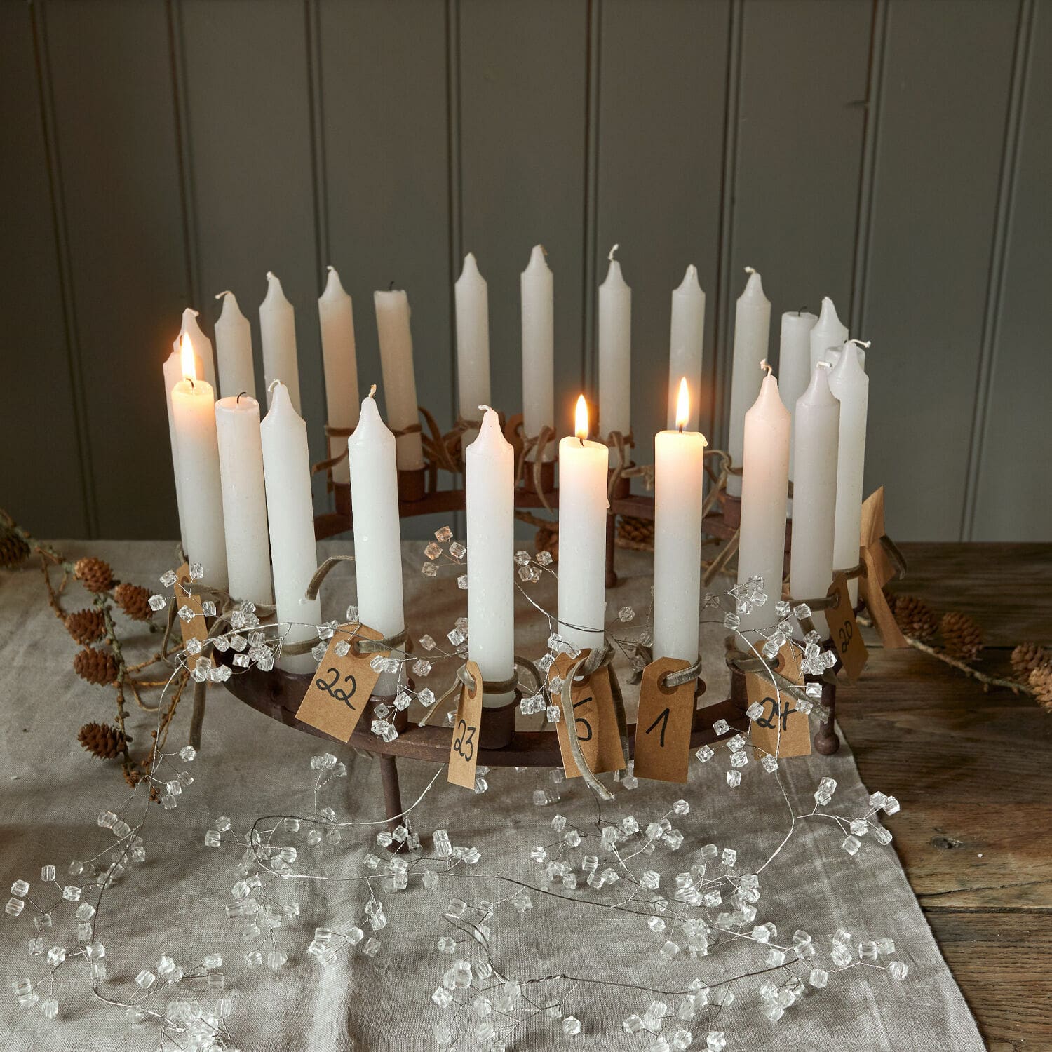 Lot de 12 bougies Bauceau