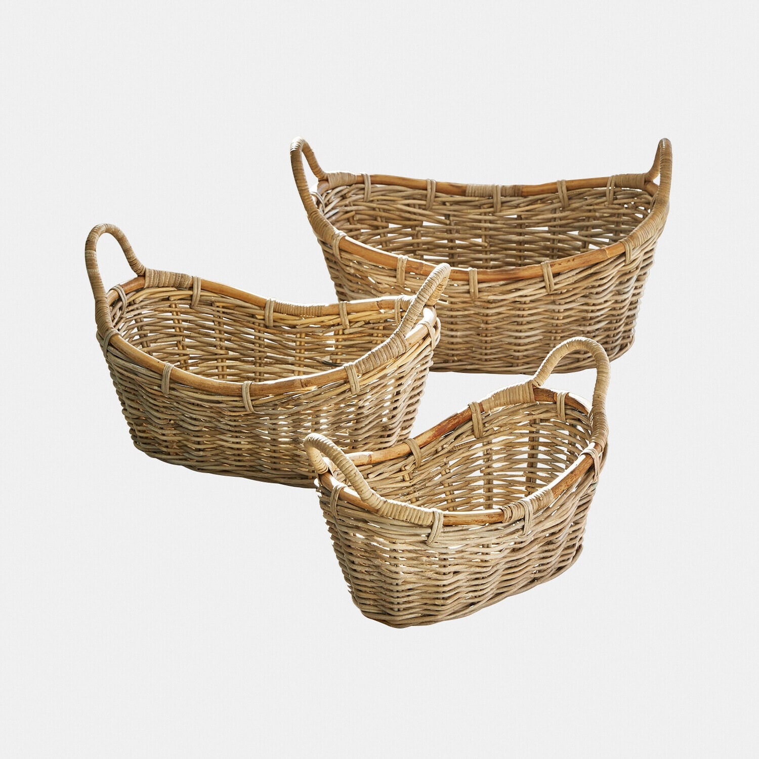 Lot de 3 paniers Gavelle
