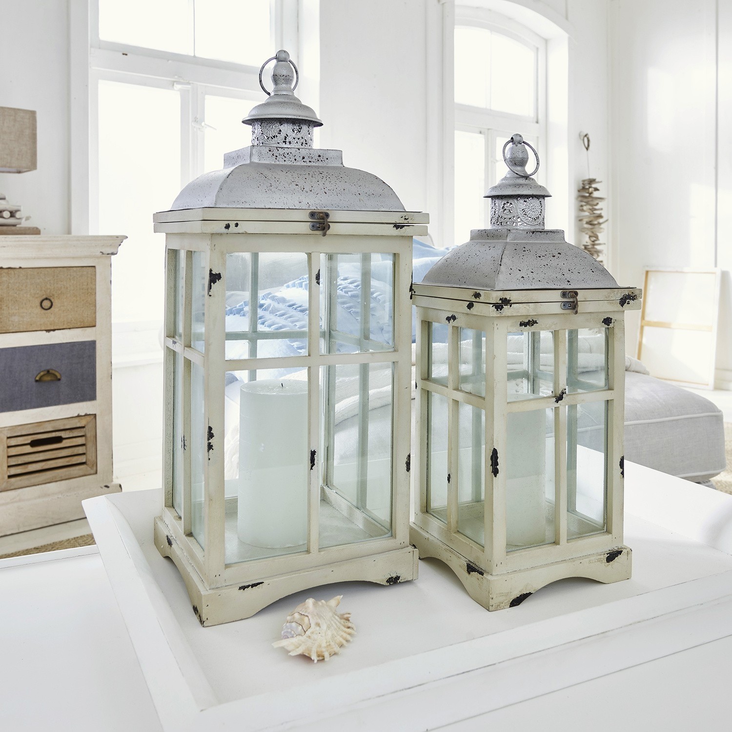 Lot de 2 lanternes Padmé