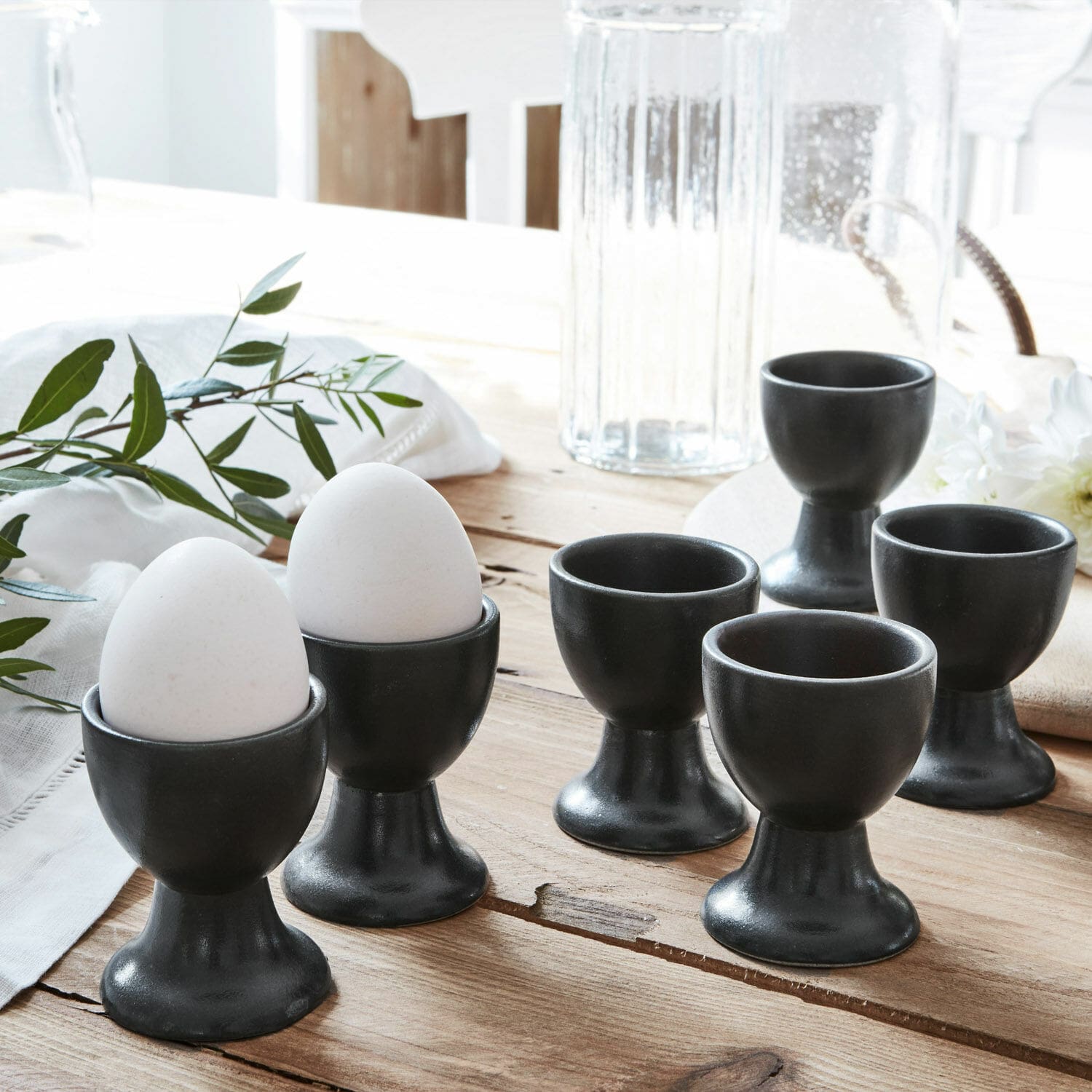 Lot de 6 coquetiers Biarré