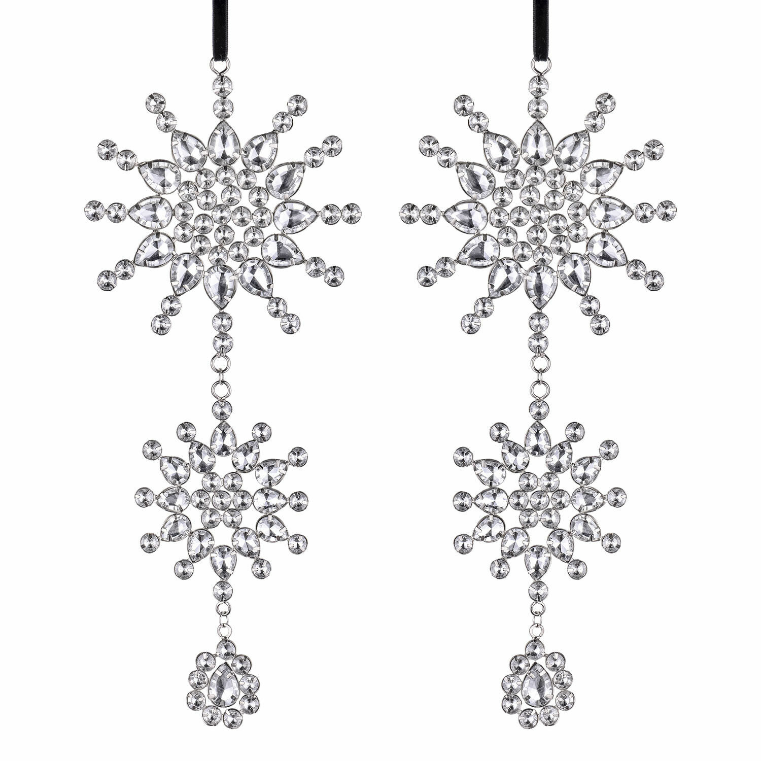 Lot de 2 décorations de Noël Klerven