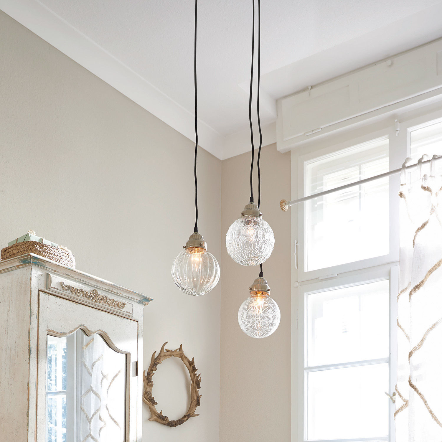 Lot de 3 suspensions Lidia