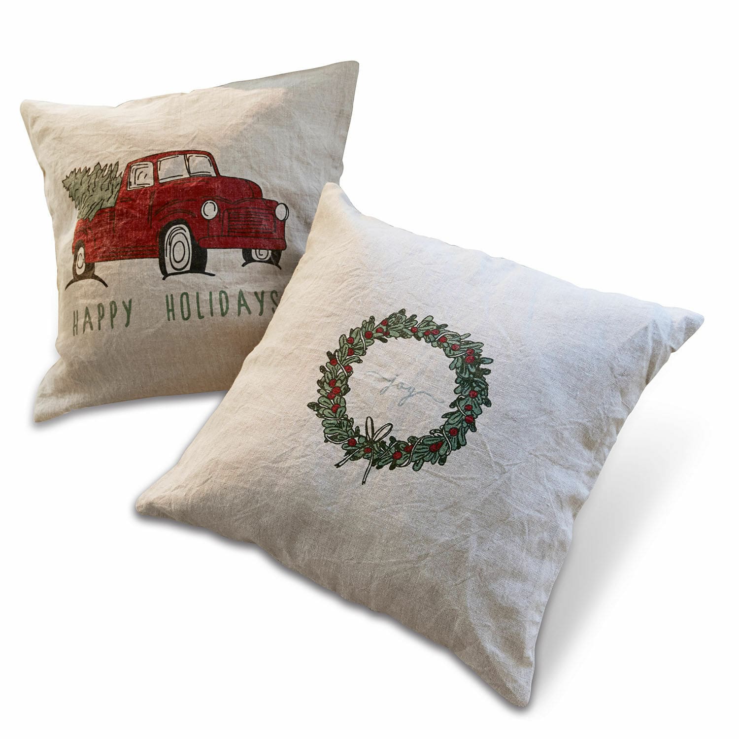 Lot de 2 housses de coussins Camon