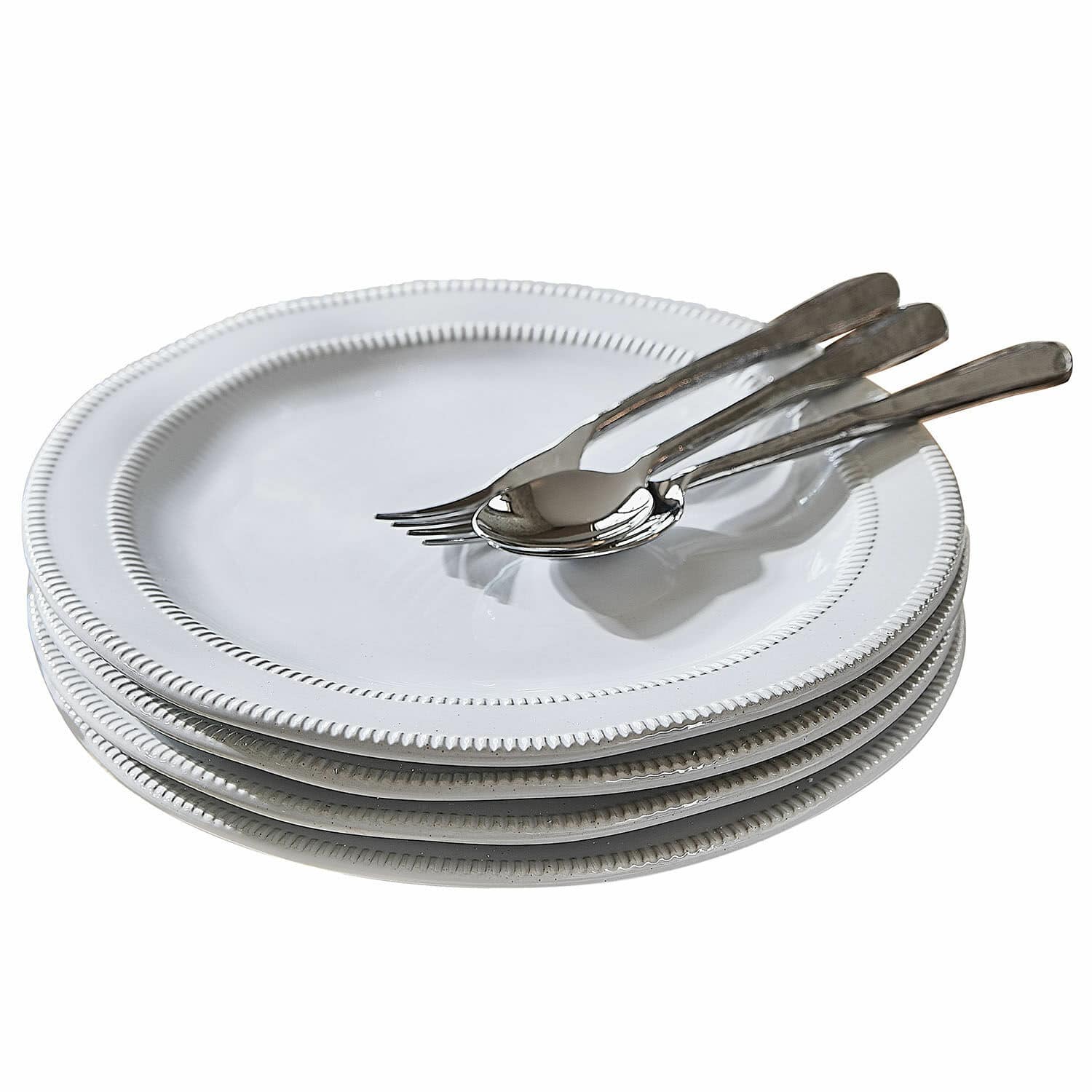 Lot de 4 grandes assiettes Alentejo