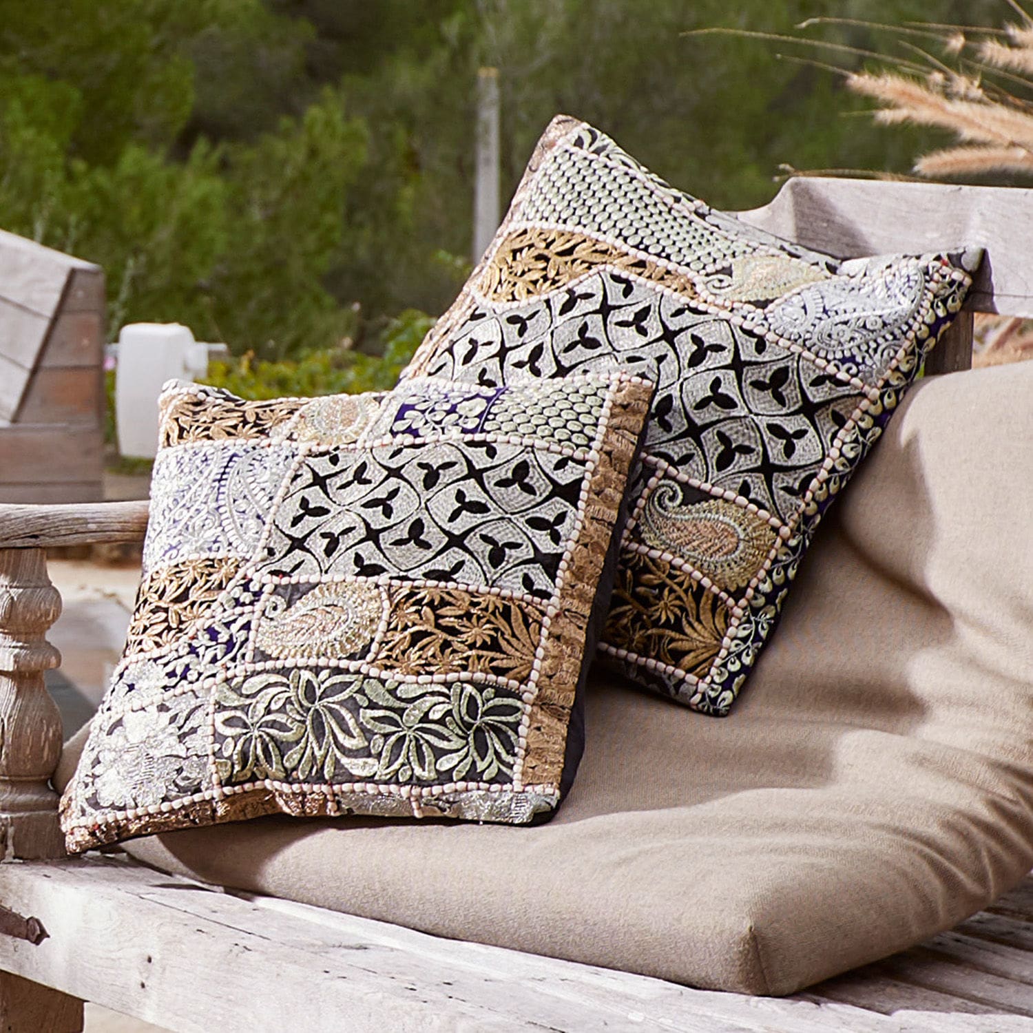 Lot de 2 housses de coussins Yehudit