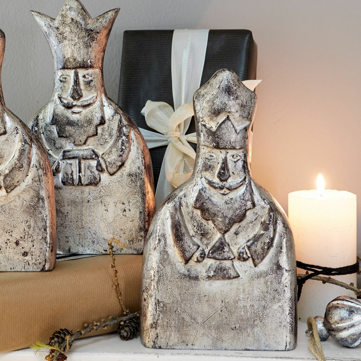 Lot de 3 figurines Borough