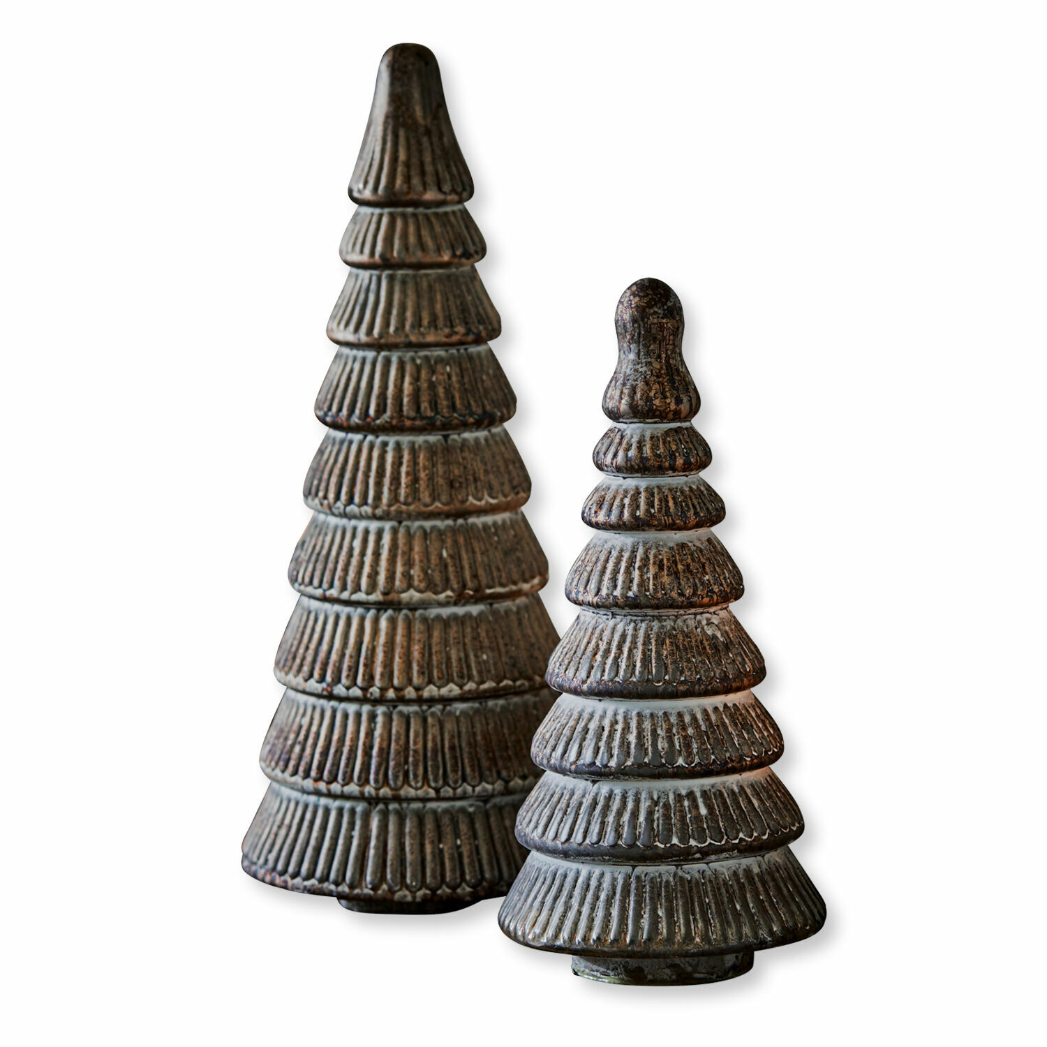 Lot de 2 sapins décoratifs Clarmond