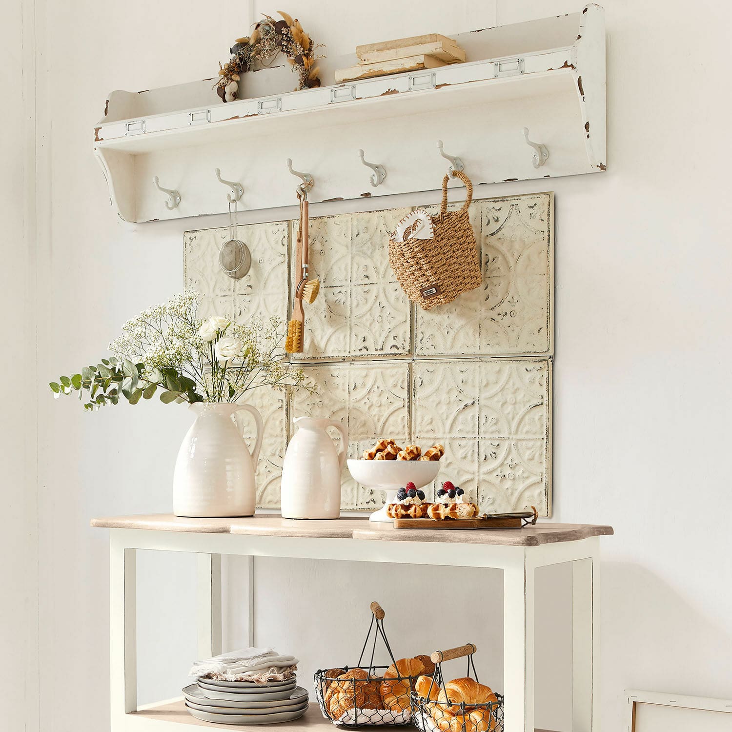 Lot de 6 panneaux décoratifs Pacey