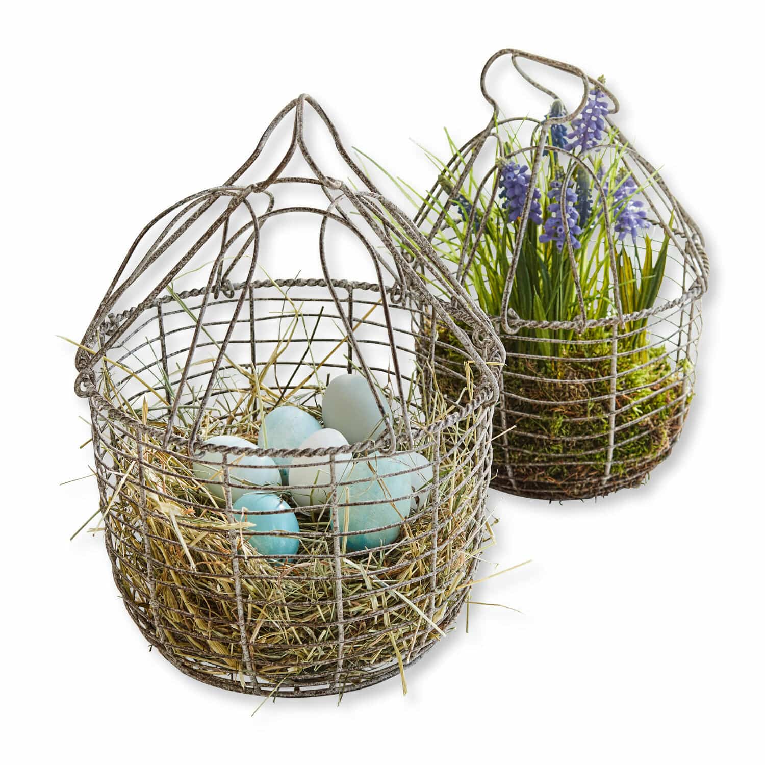 Lot de 2 paniers Mallano