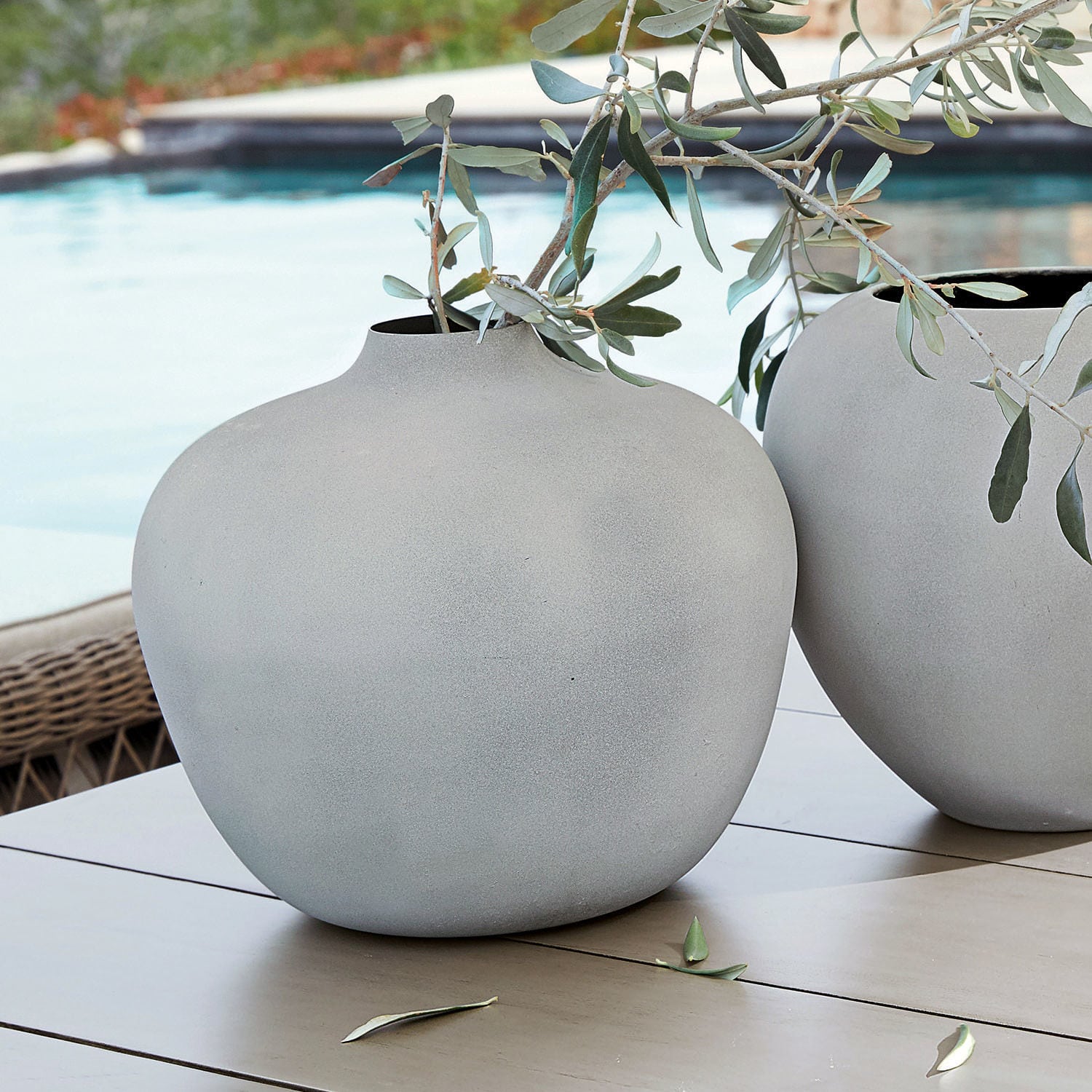 Lot de 2 vases Yuma