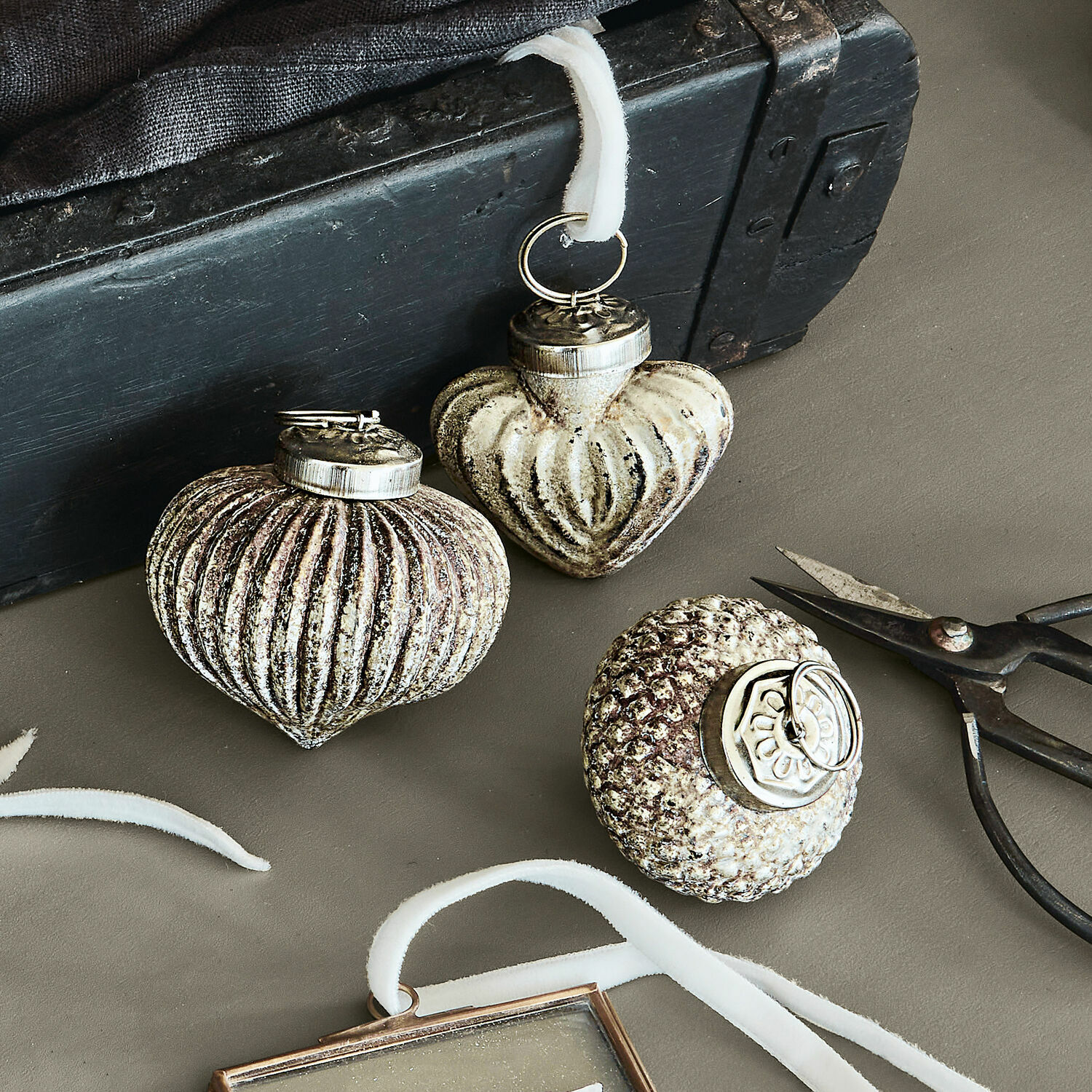 Lot de 6 décorations de Noël Ménoire