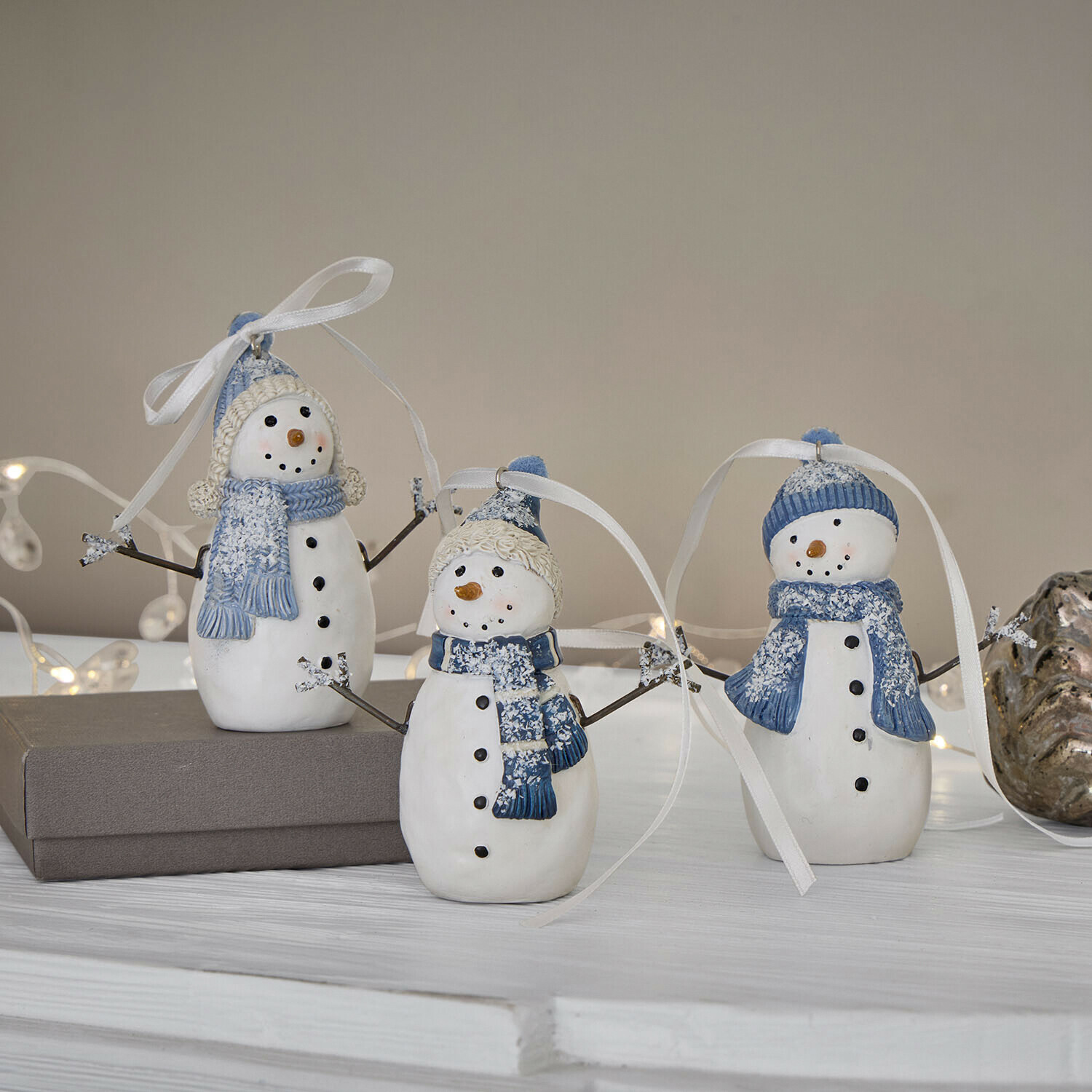Lot de 3 décorations à suspendre Tedvik Lot de 3 décorations à suspendre Tedvik