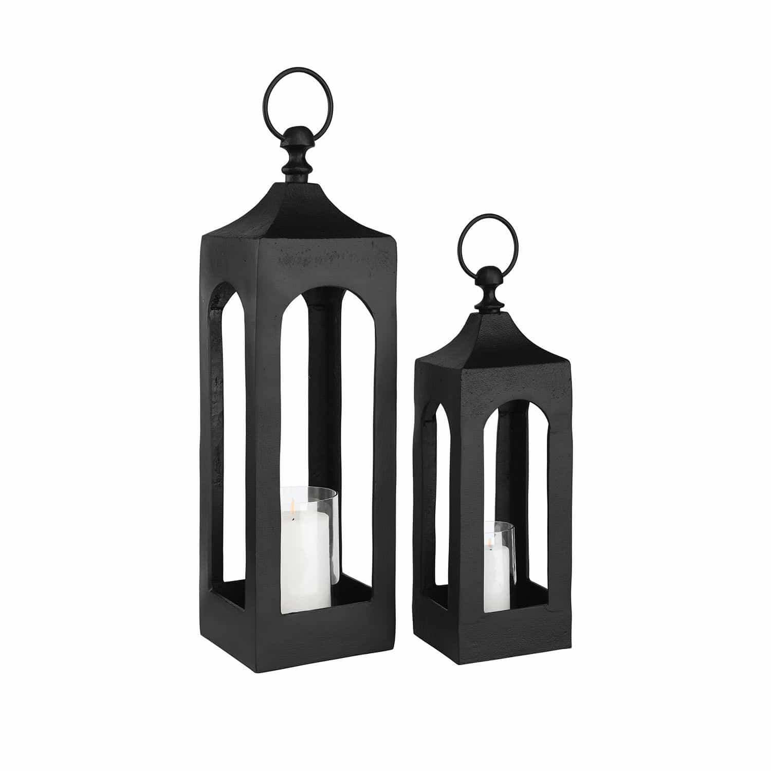Lot de 2 lanternes Bigarré