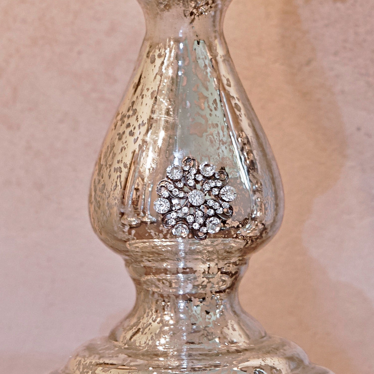 Lot de 2 bougeoirs Lysiane