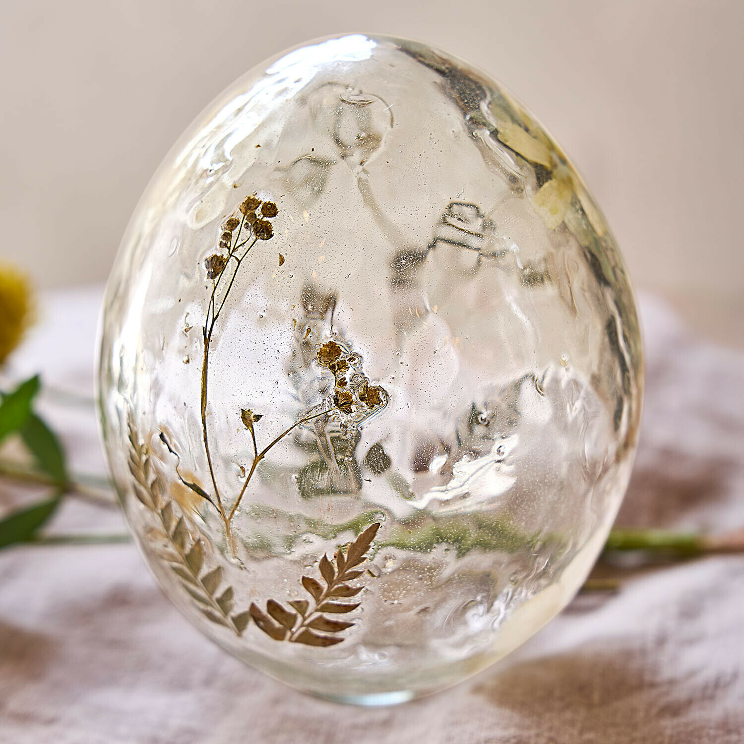 Lot de 2 œufs décoratifs Coudrisse