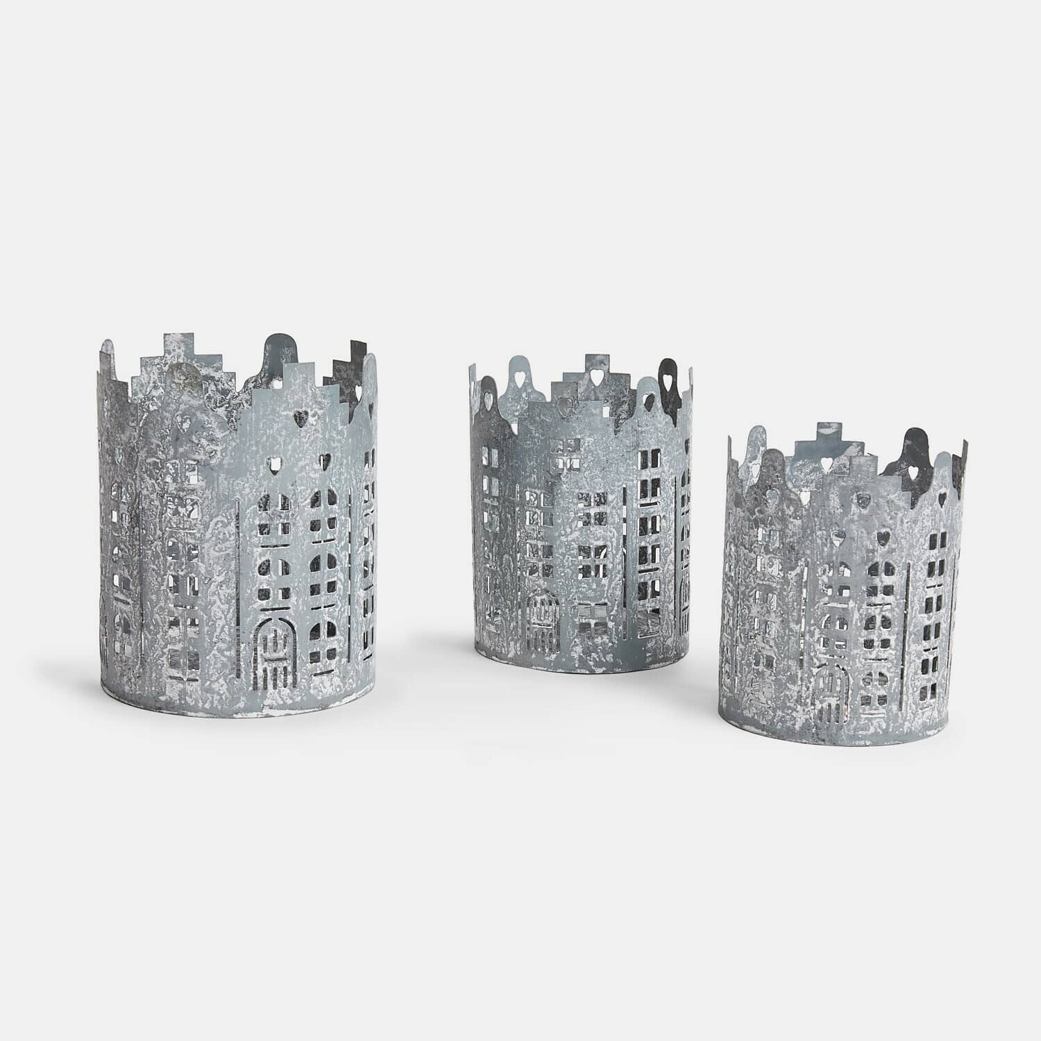 Lot de 3 bougeoirs Jørnvik