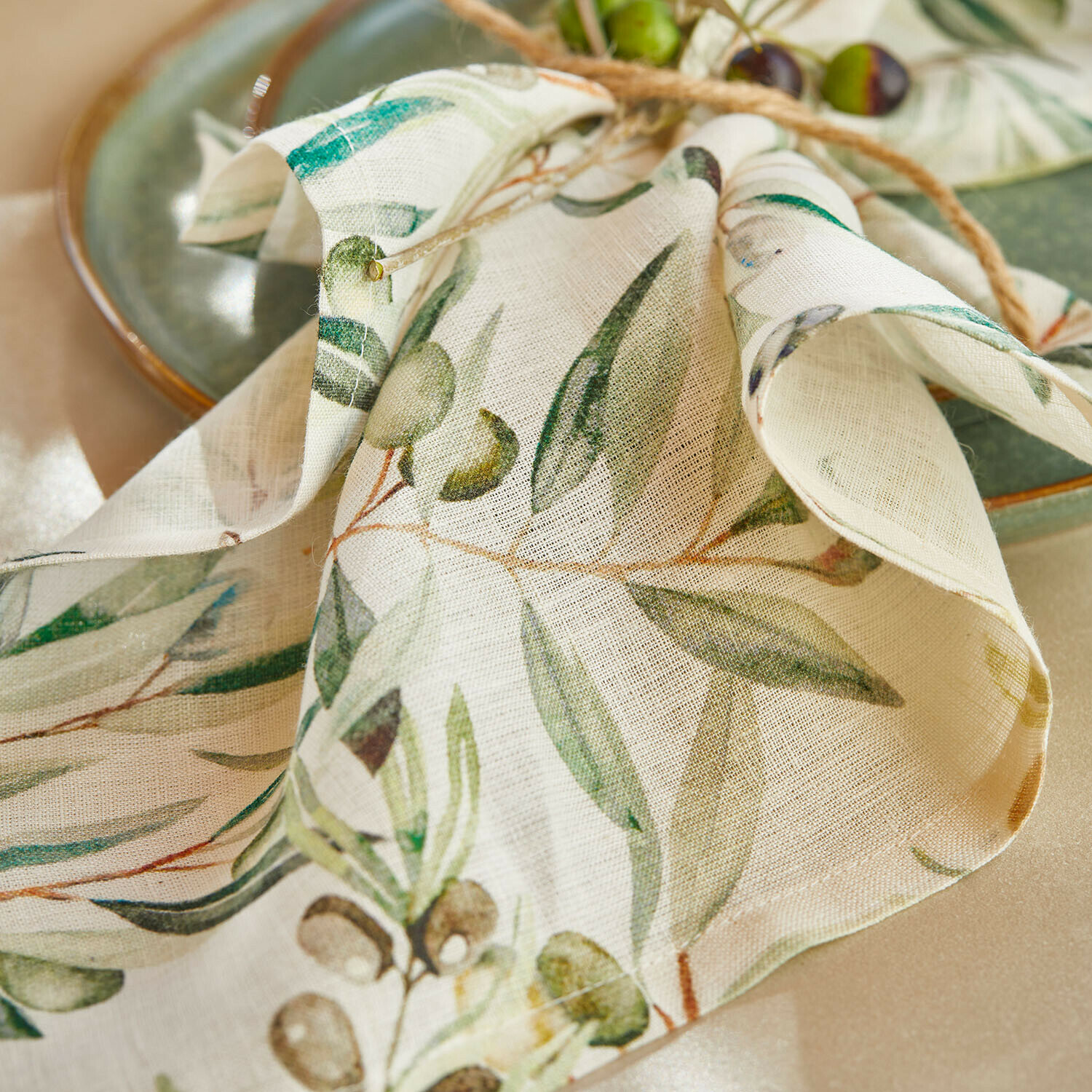 Lot de 4 serviettes Nolaria