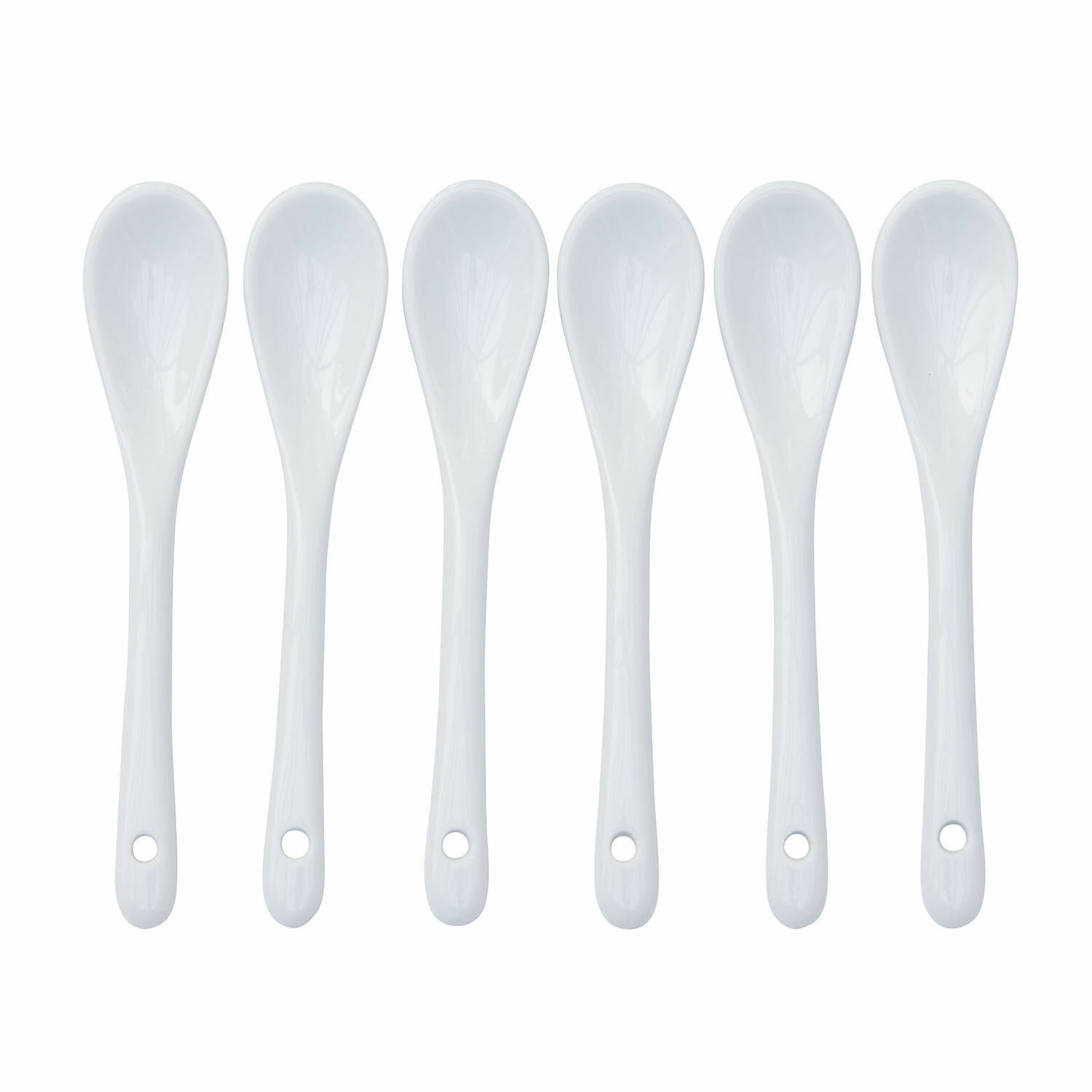 Lot de 6 cuillères à œufs Pivoler