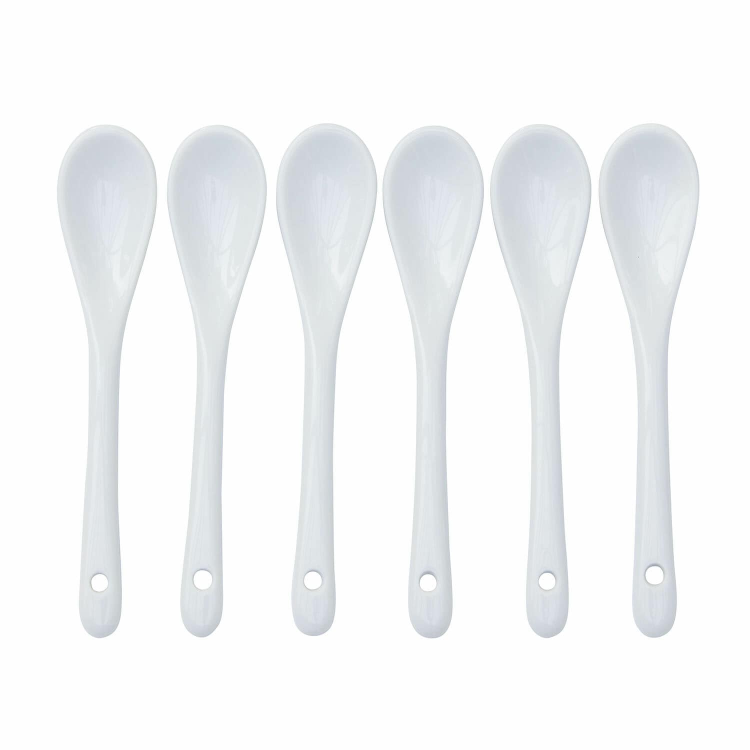 Lot de 6 cuillères à œufs Pivoler
