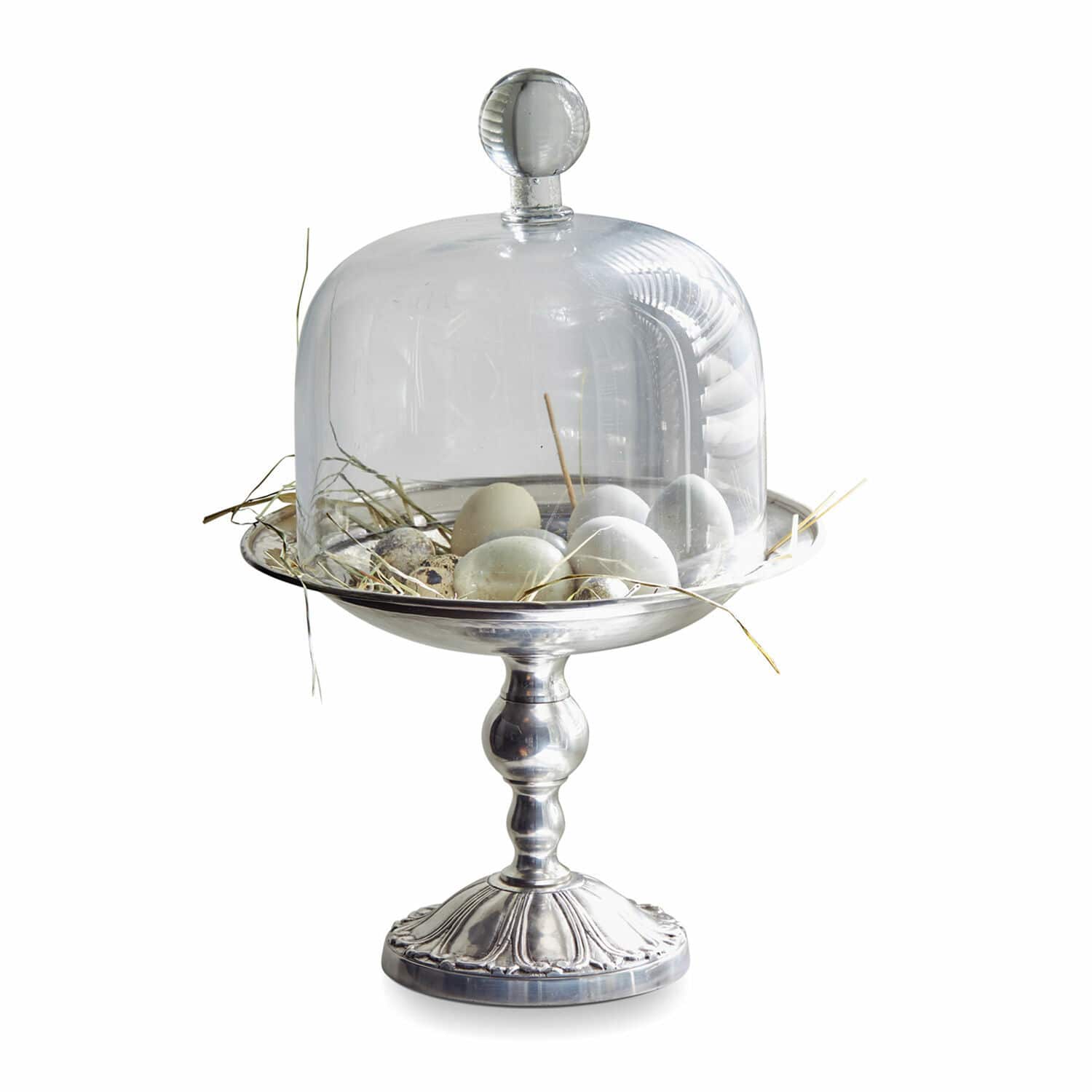 Cloche en verre avec plateau Cidra