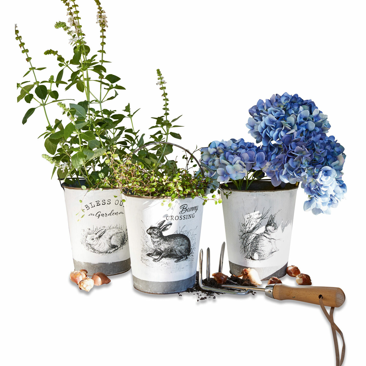 Lot de 3 cache-pots Dangila