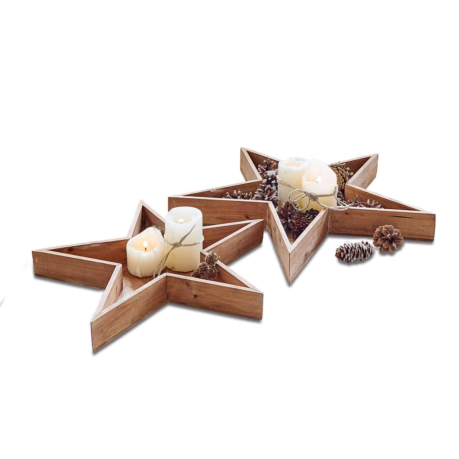 Lot de 2 plateaux Siris