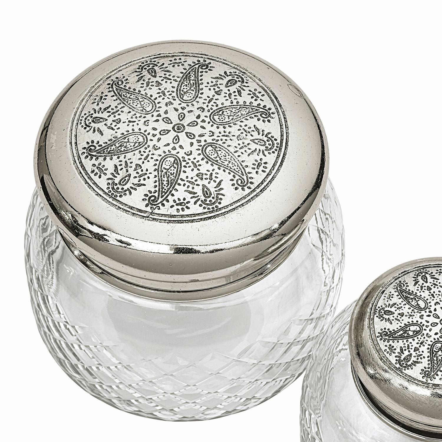 Lot de 2 pots en verre Ballot