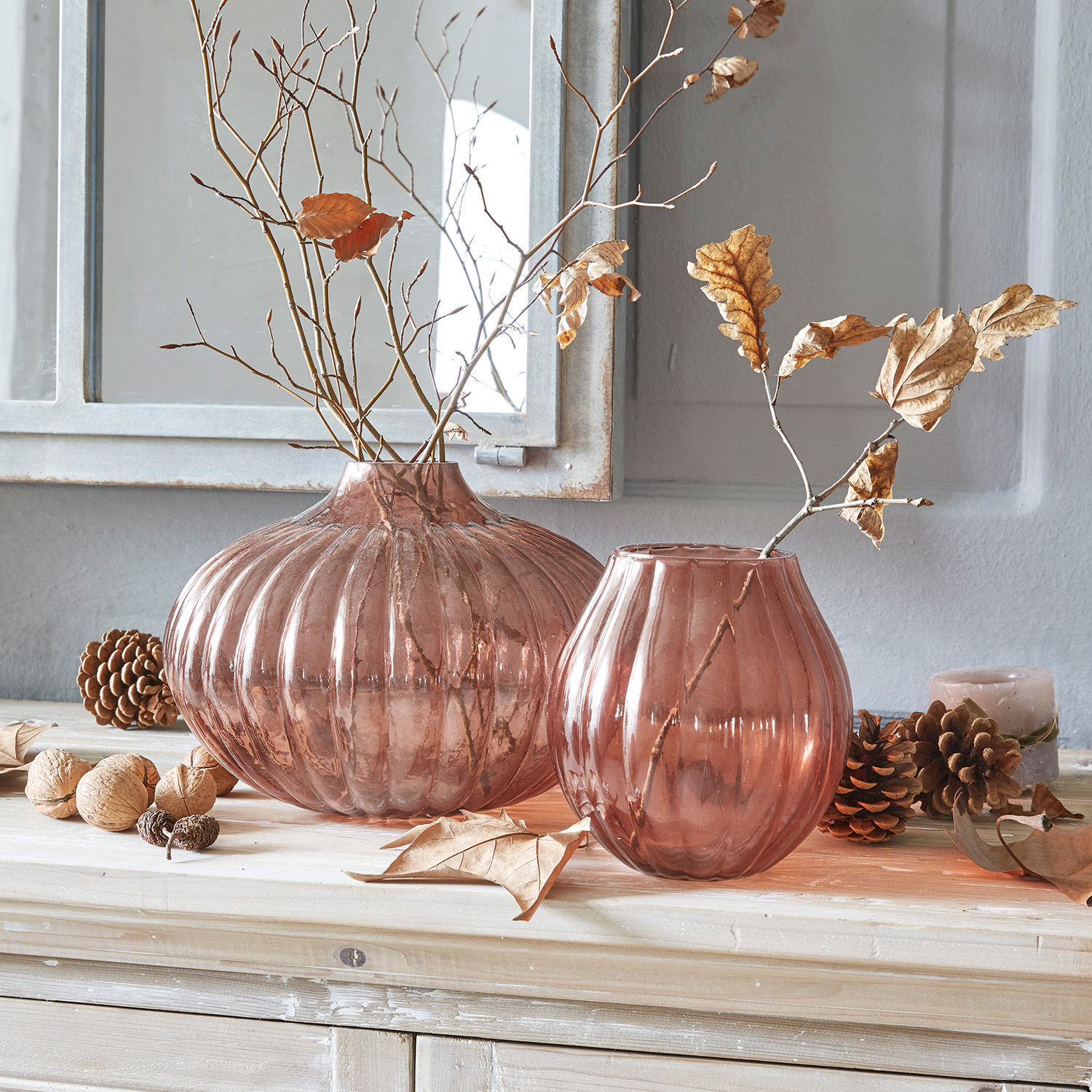 Lot de 2 vases Morbinda