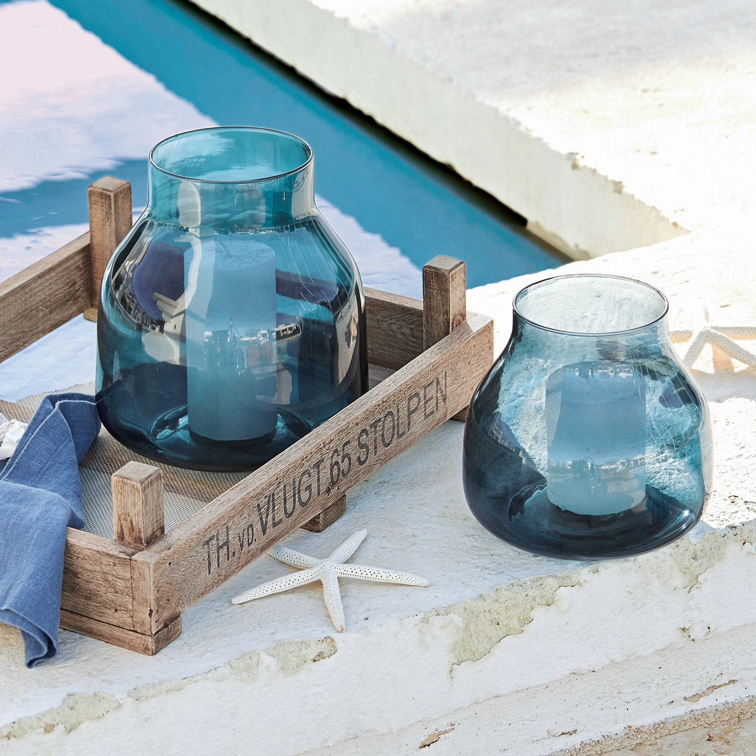 Lot de 2 vases Allegra