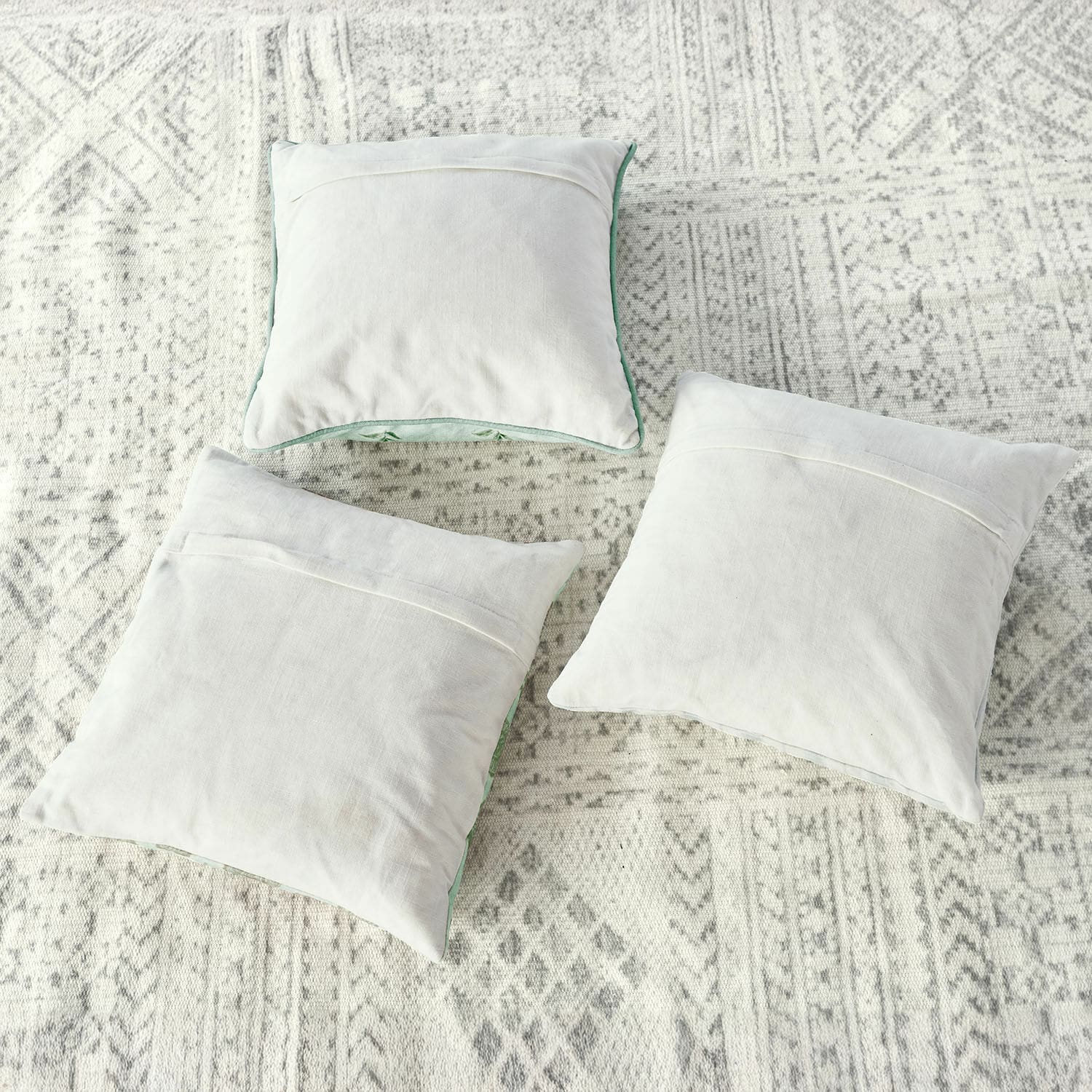 Lot de 3 housses de coussin Père