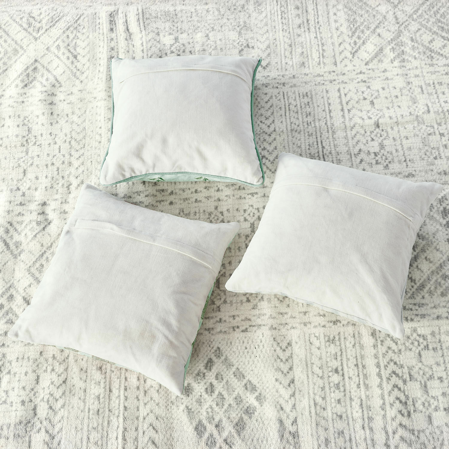 Lot de 3 housses de coussin Père