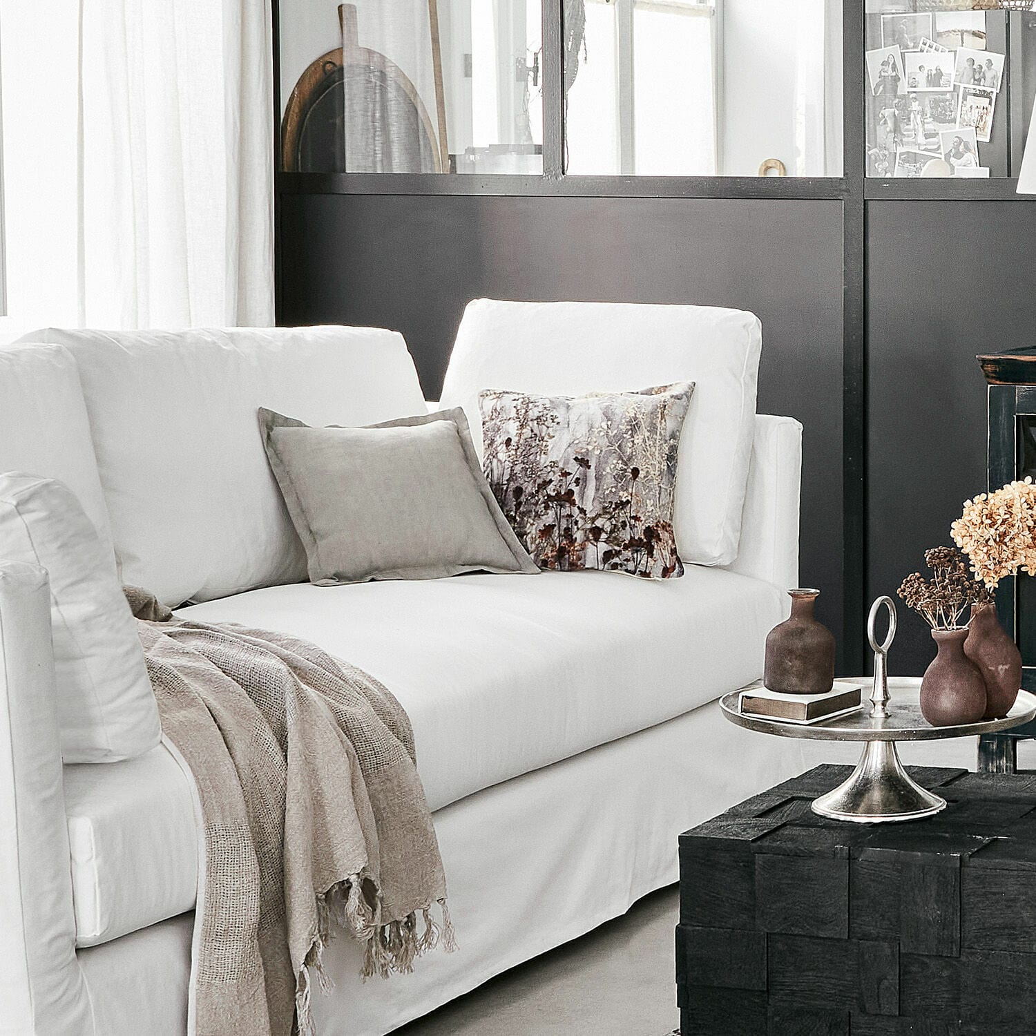 Lot de 2 housses de coussins Jamie