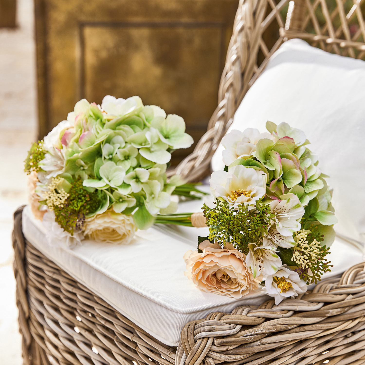 Lot de 2 bouquets décoratifs Alissia