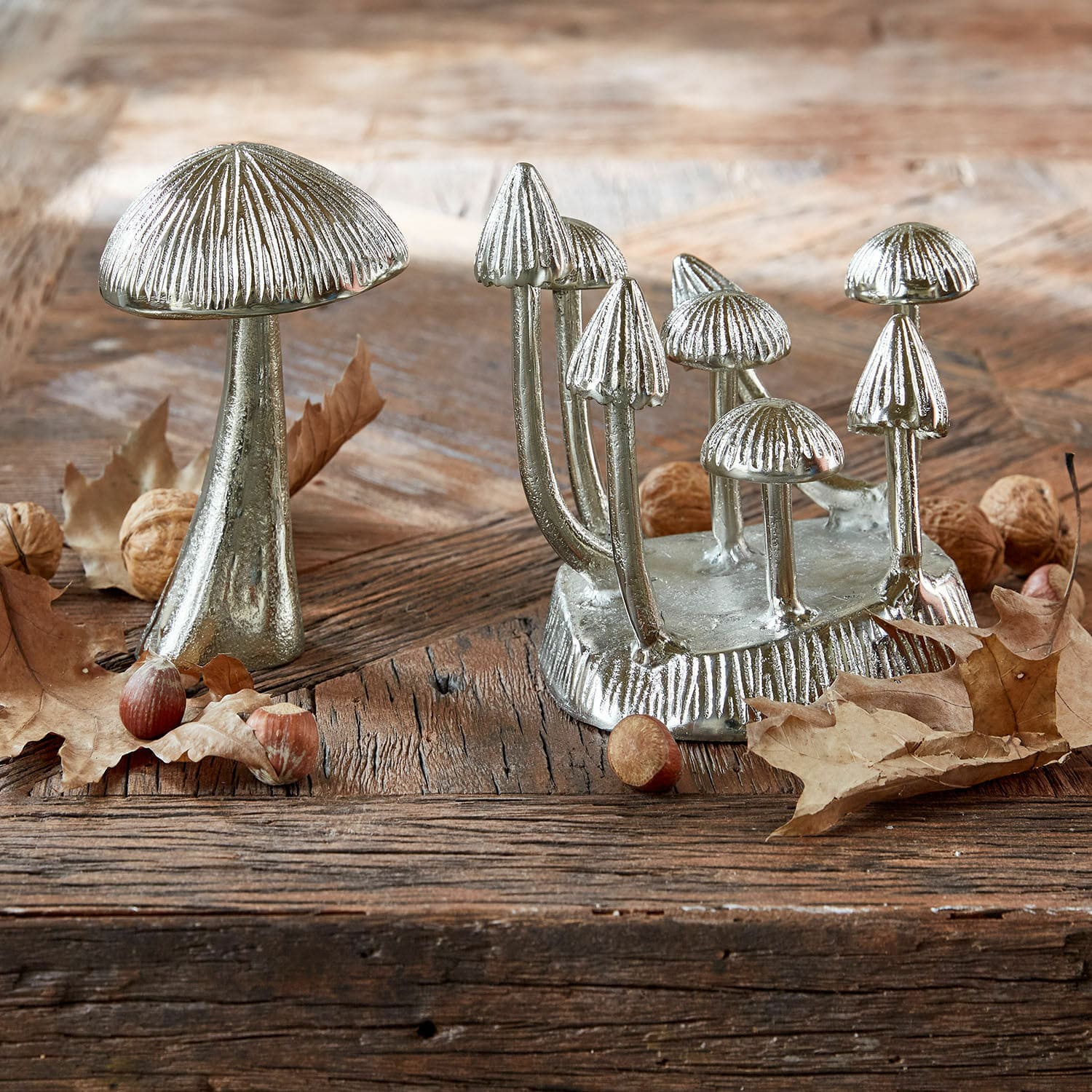 Lot de 2 champignons décoratifs Abiloque