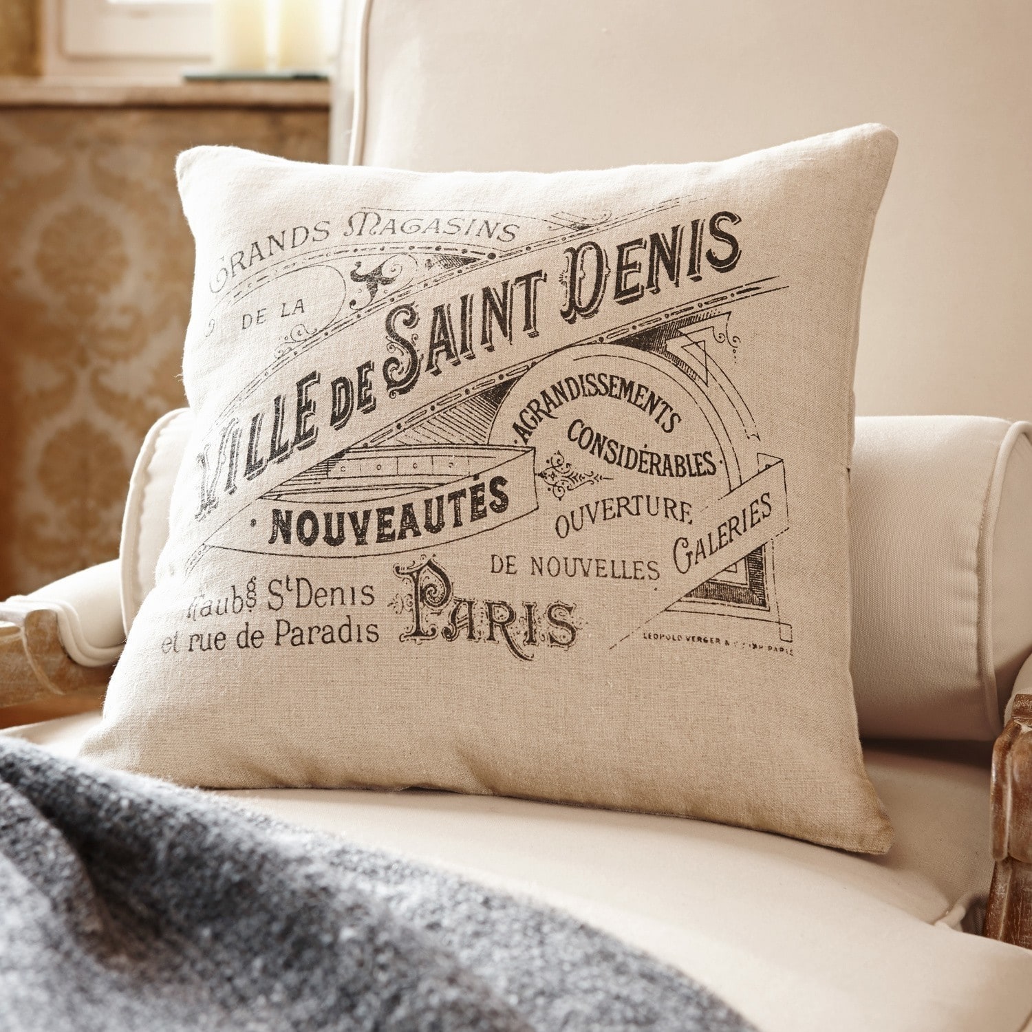 Housse de coussin St. Denis