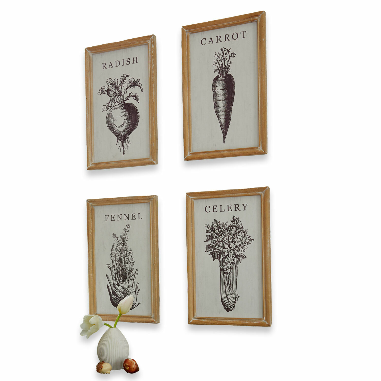Lot de 4 tableaux Frutillar