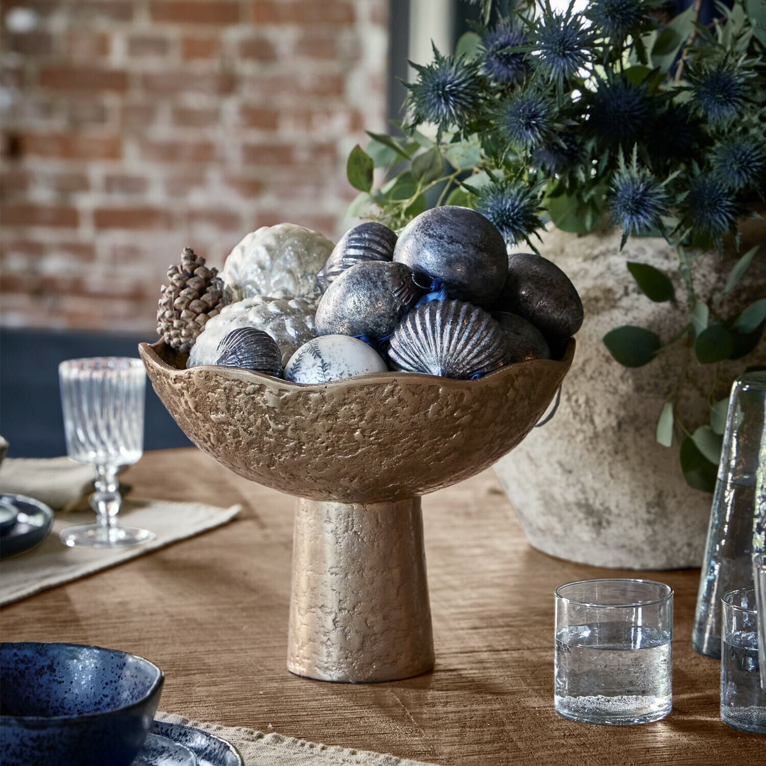 Lot de 5 boules de Noël Corwynn