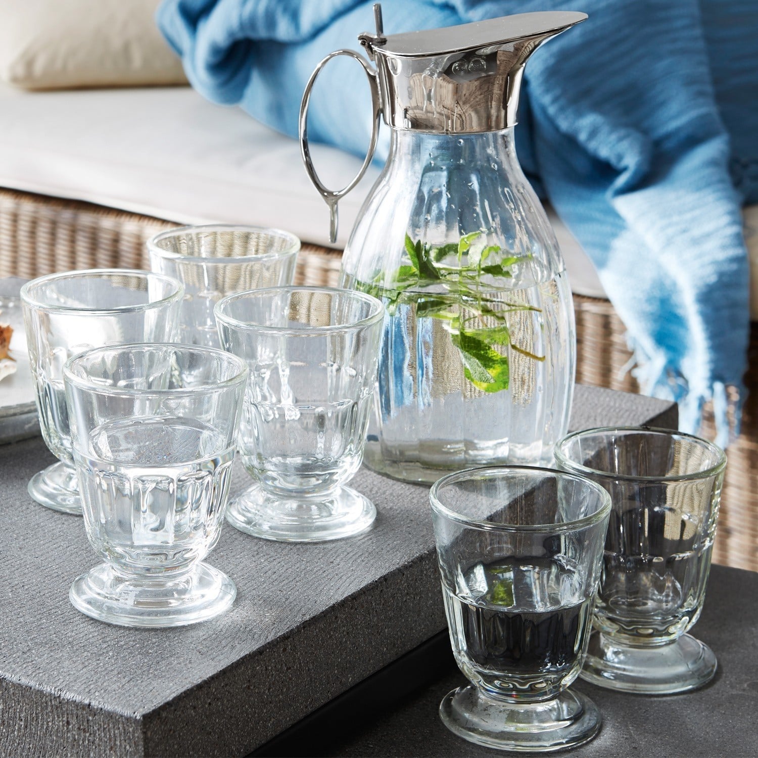 Lot de 6 verres à eau Pouce