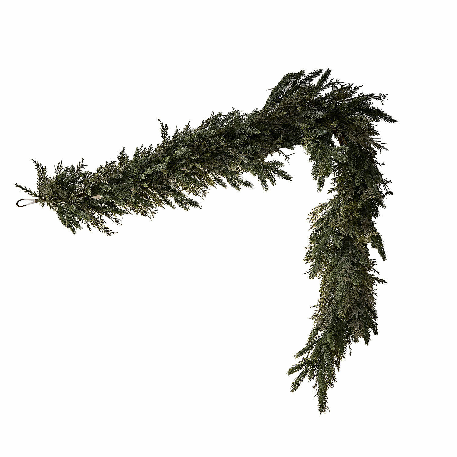 Guirlande Julien Guirlande verte en branches de conifères pour décoration intérieure et porte
