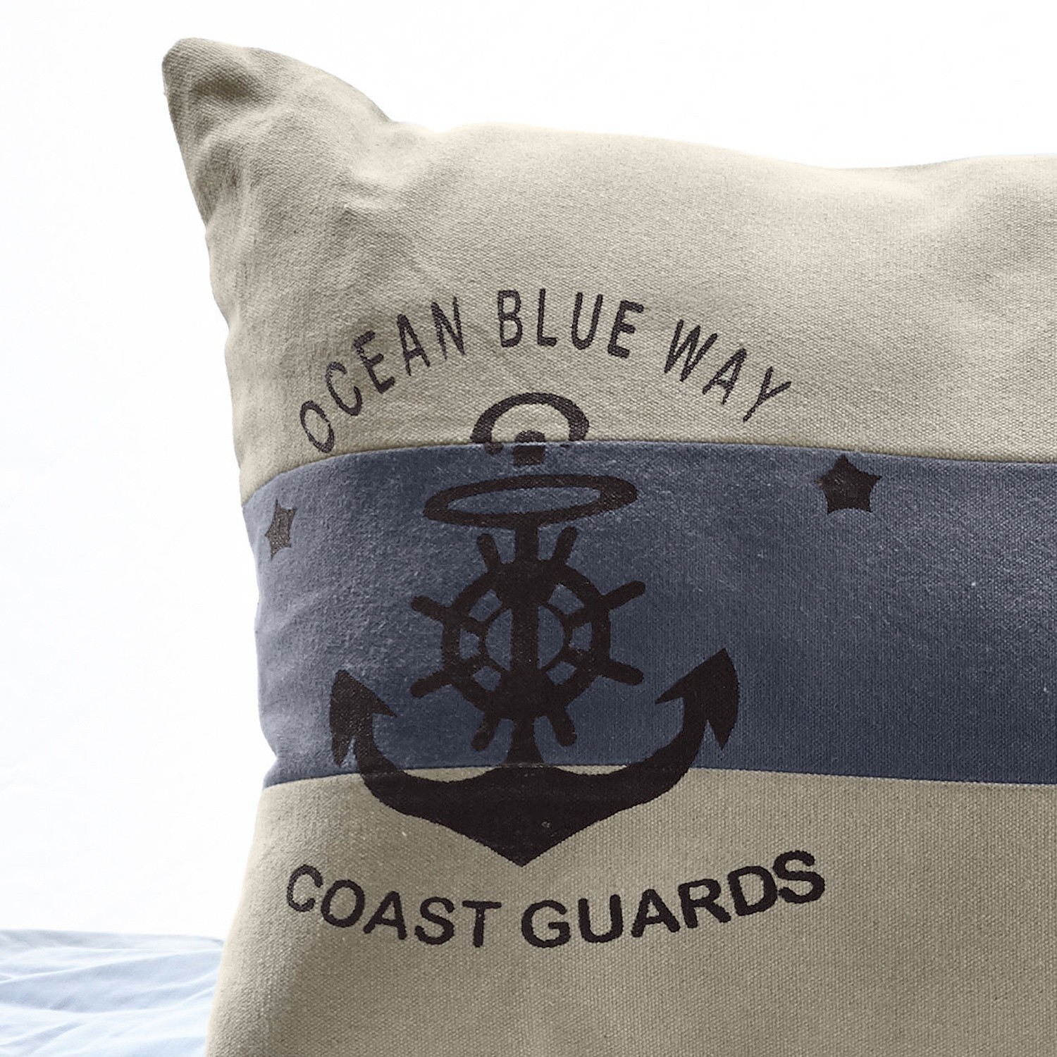 Lot de 2 housses de coussin Nautico