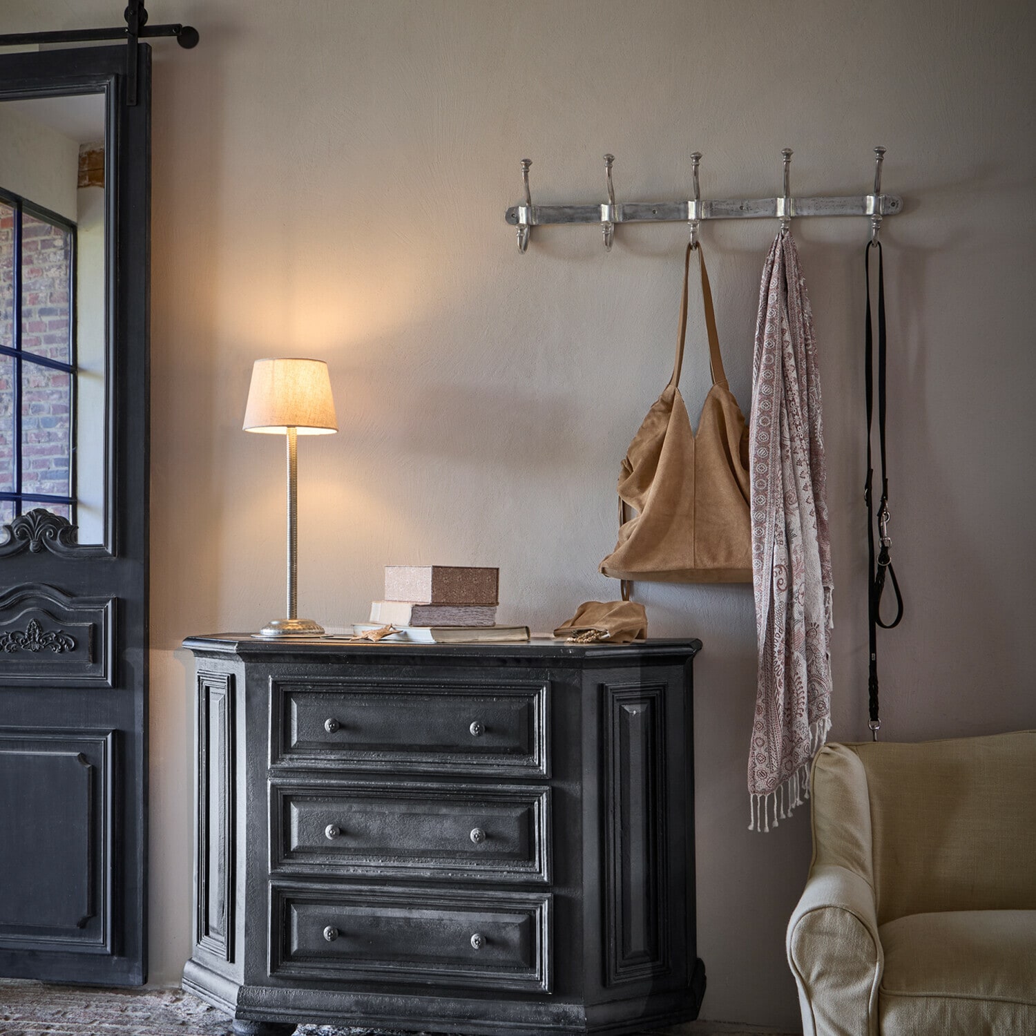 Patère à crochets Pincé