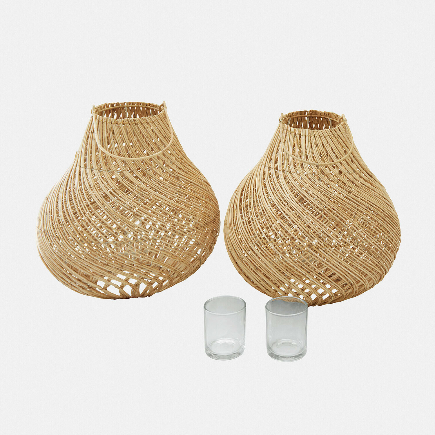 Lot de 2 lanternes Stormea