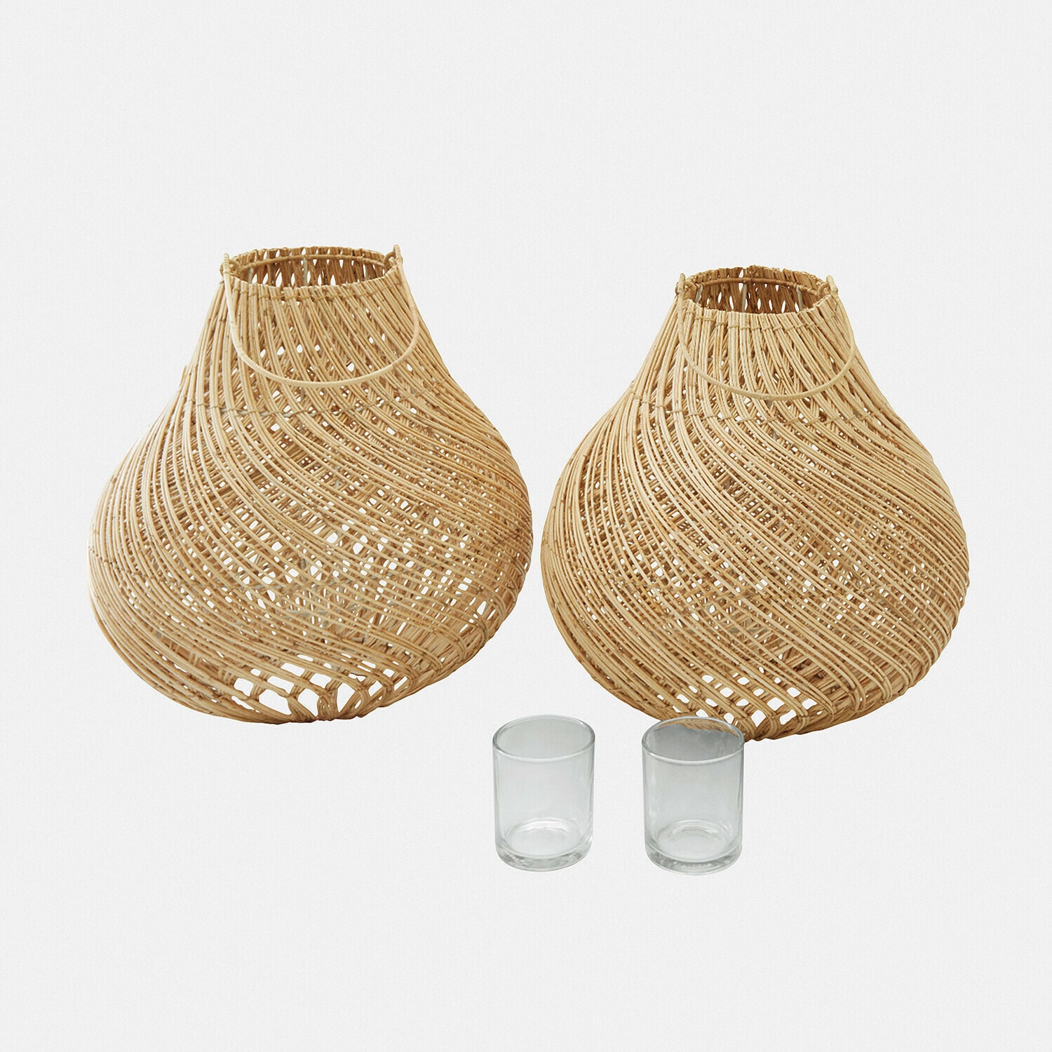 Lot de 2 lanternes Stormea