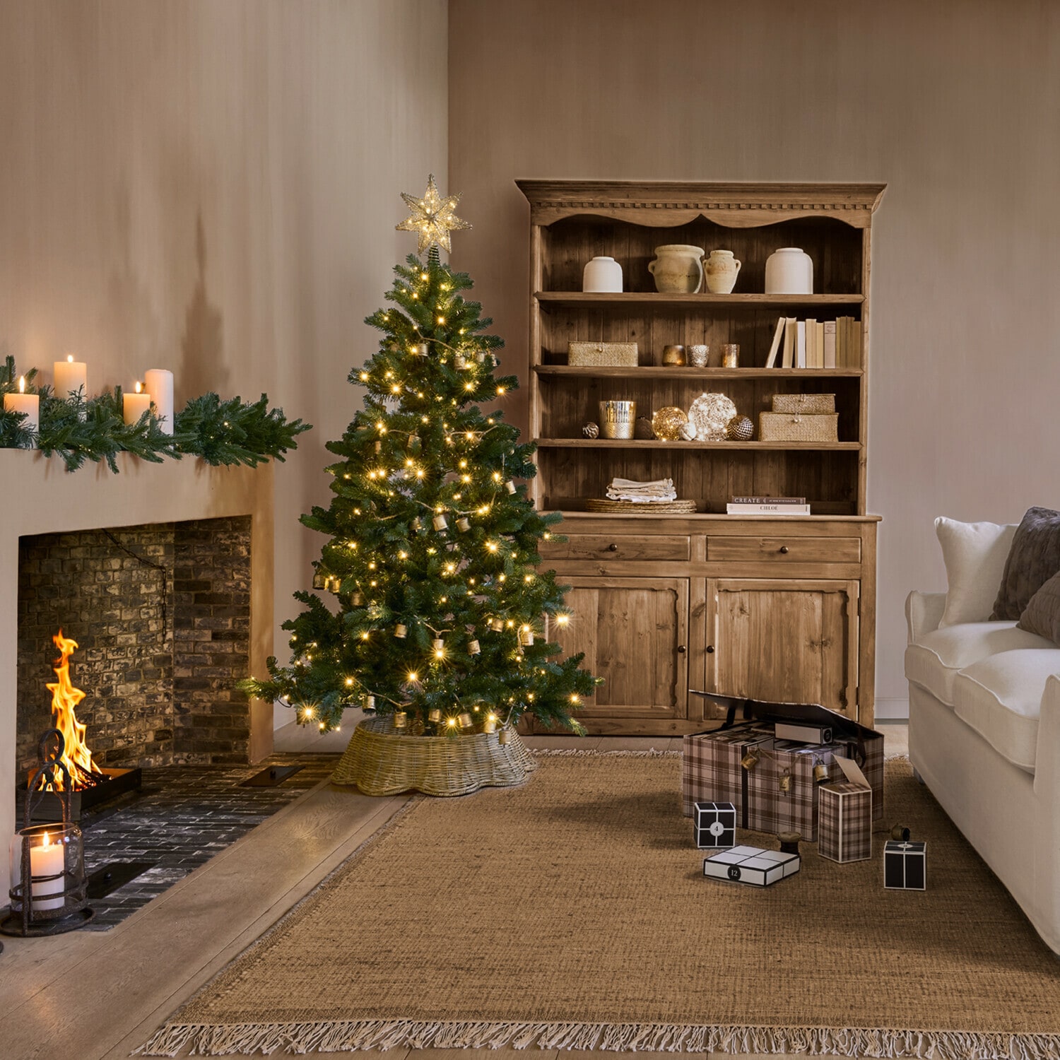 Cache-pied de sapin Cornwalle