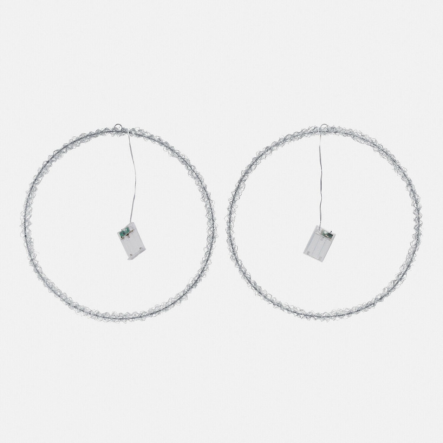 Lot de 2 couronnes à LED Elanari